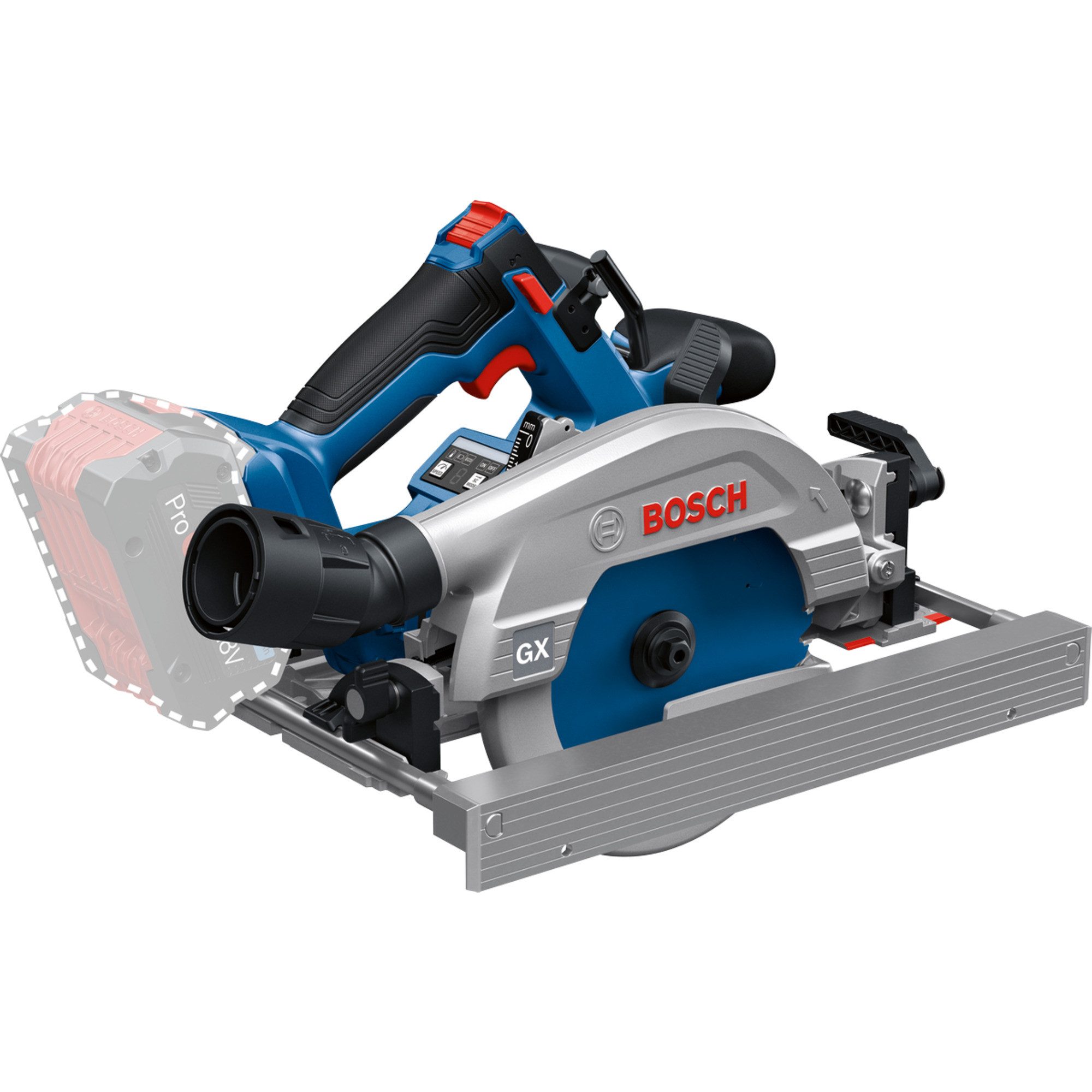 Bosch Professional Kappsäge Bosch Professional Akku-Handkreissäge GKS 18V-57-2