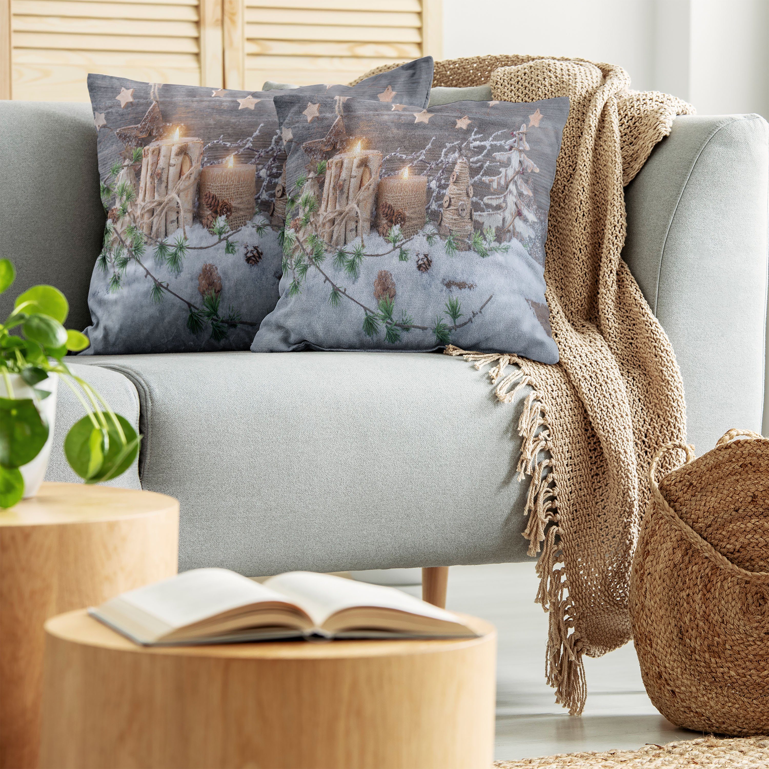 Abakuhaus Kissenbezüge Modern Accent Doppelseitiger Digitaldruck, (2 Stück) günstig online kaufen