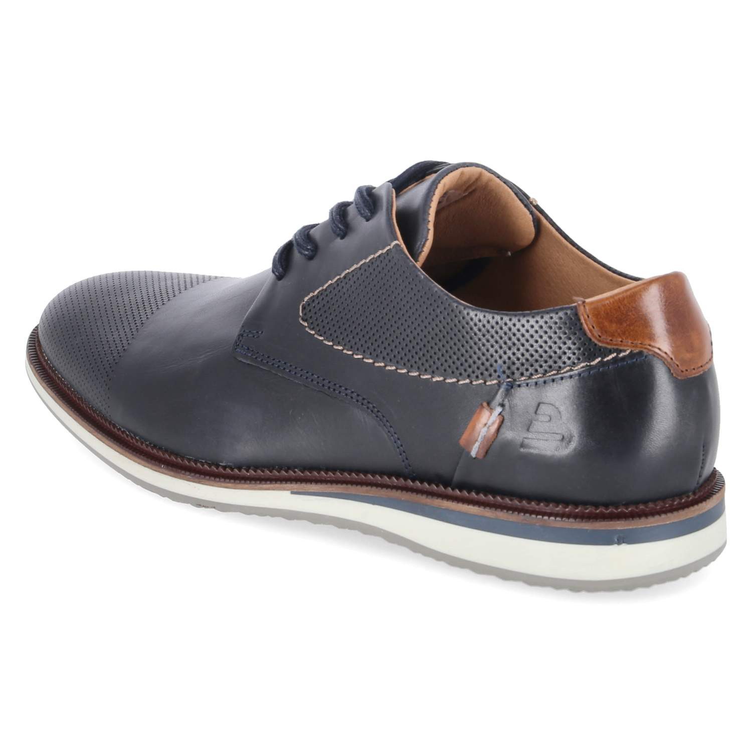 Bullboxer Bullboxer 7LT0060302 4141B1 Herren Leder blue Schnürschuh
