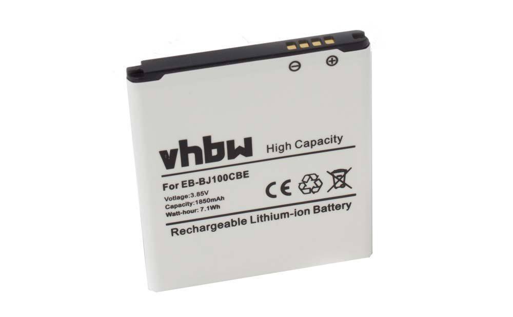 vhbw passend für Samsung Galaxy SM-J100V, SM-J100MU, SM-J100S, SM-J100VPP Smartphone-Akku 1850 mAh