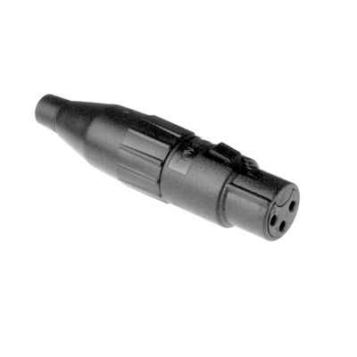 Amphenol Audio-Kabel, AC3FCPJ XLR-Buchse 3-polig - Kabel Stecker