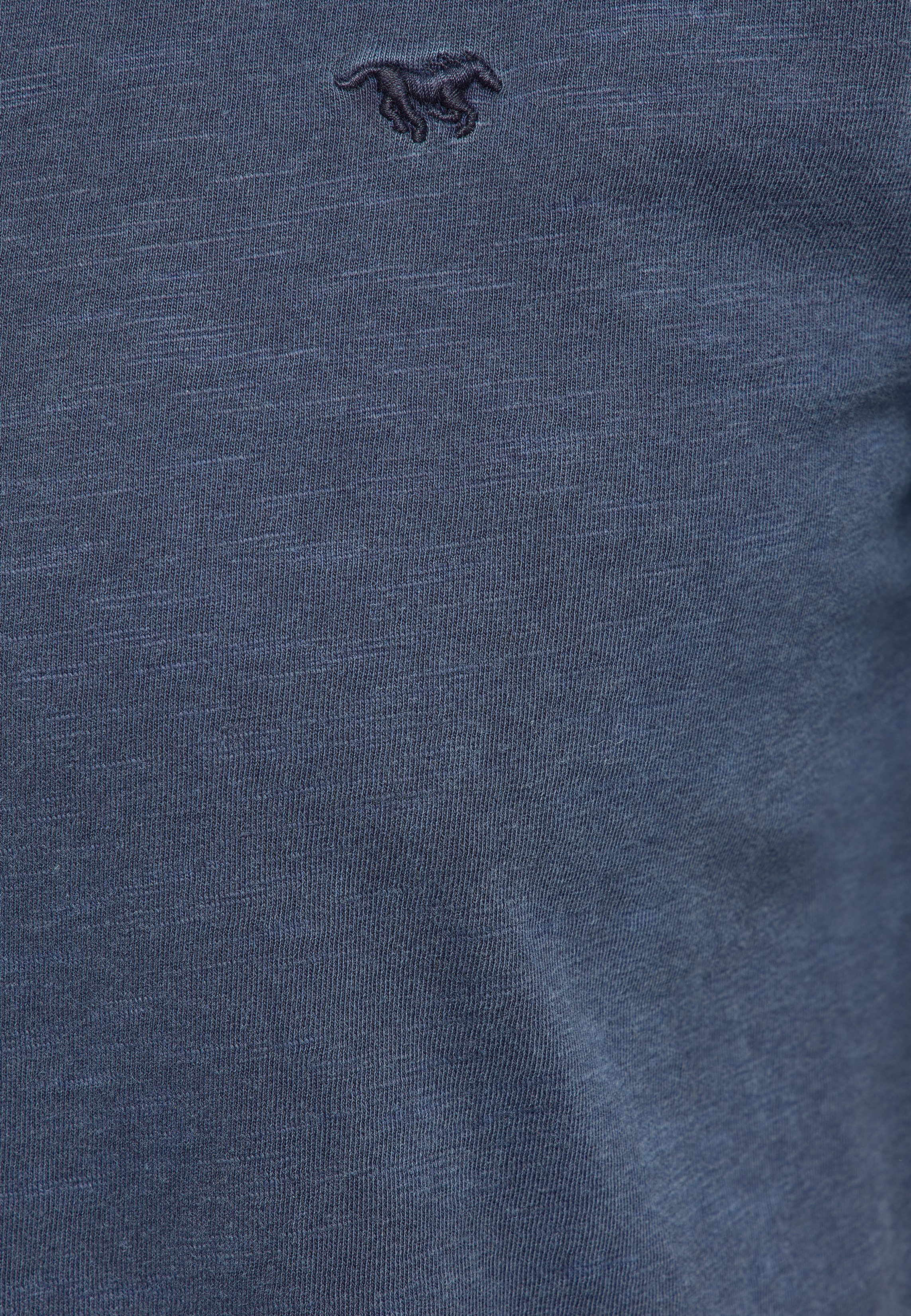 MUSTANG Henleyshirt Acton Henley Sommershirt mit kurzer Knopfleiste – Bild 4 von 4