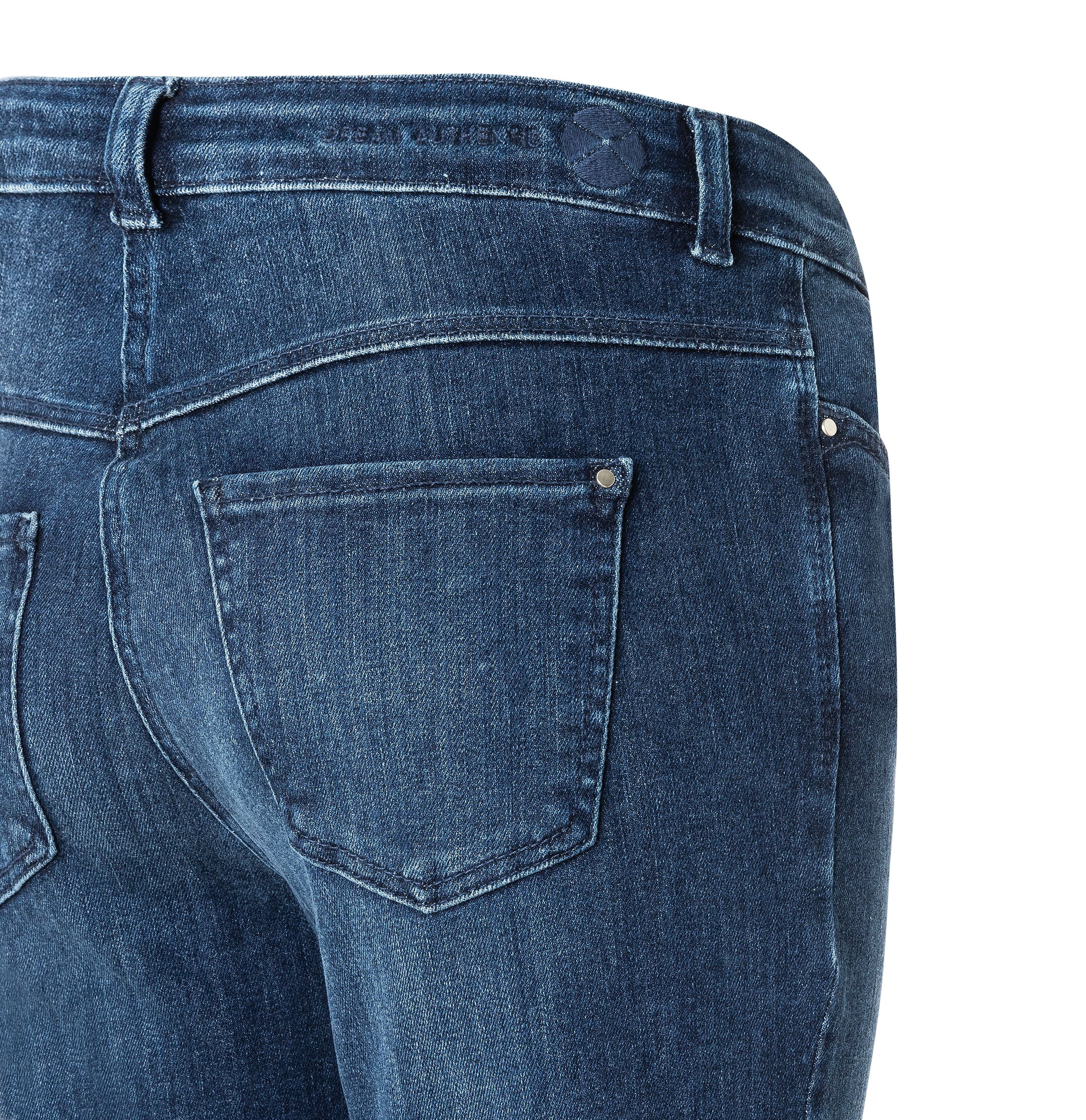 cobalt MAC wash authentic 5-Pocket-Jeans