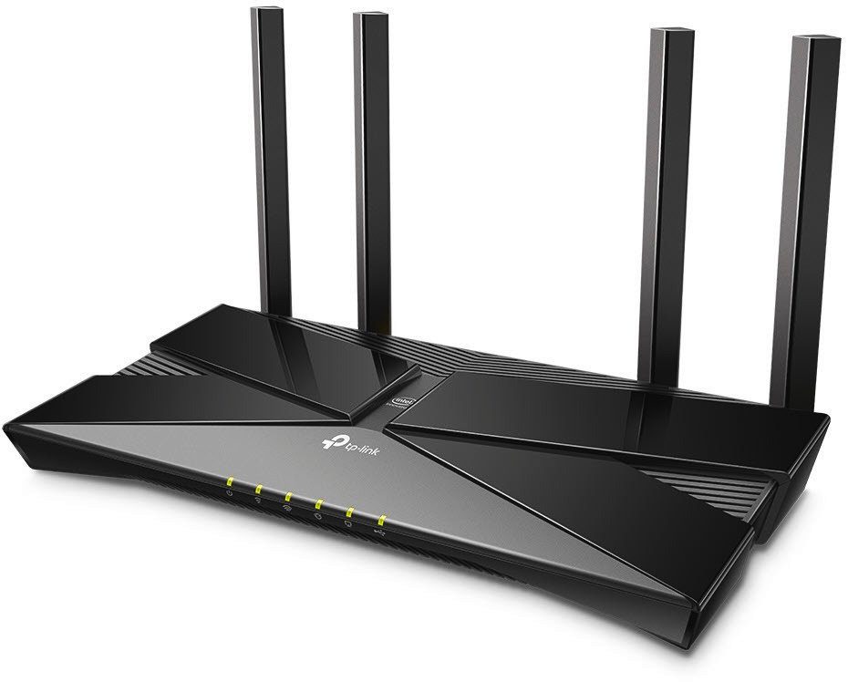 unterbrechungsfreies und 6 Online-Gaming TP-Link Archer WLAN für 75% Wi-Fi AX3000 WLAN-Router, Ladezeit Video-Anrufe weniger AX50 Router