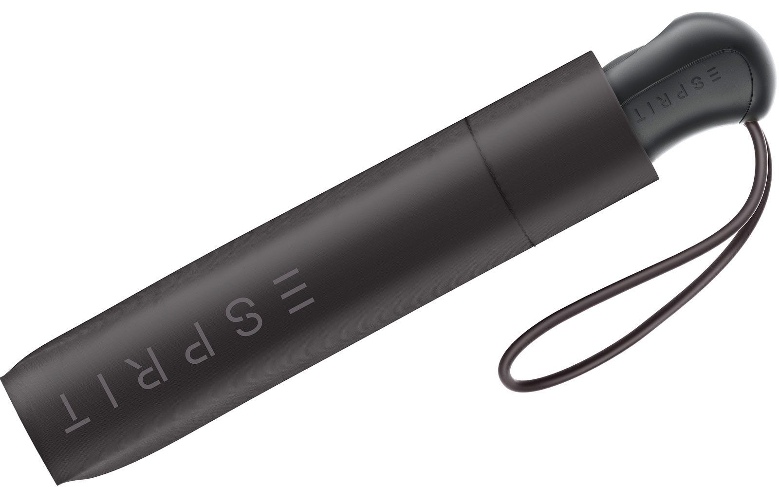 Esprit Taschenregenschirm Easymatic Light Schirm Auf-Zu praktisch Automatik, stabil und mit schwarz