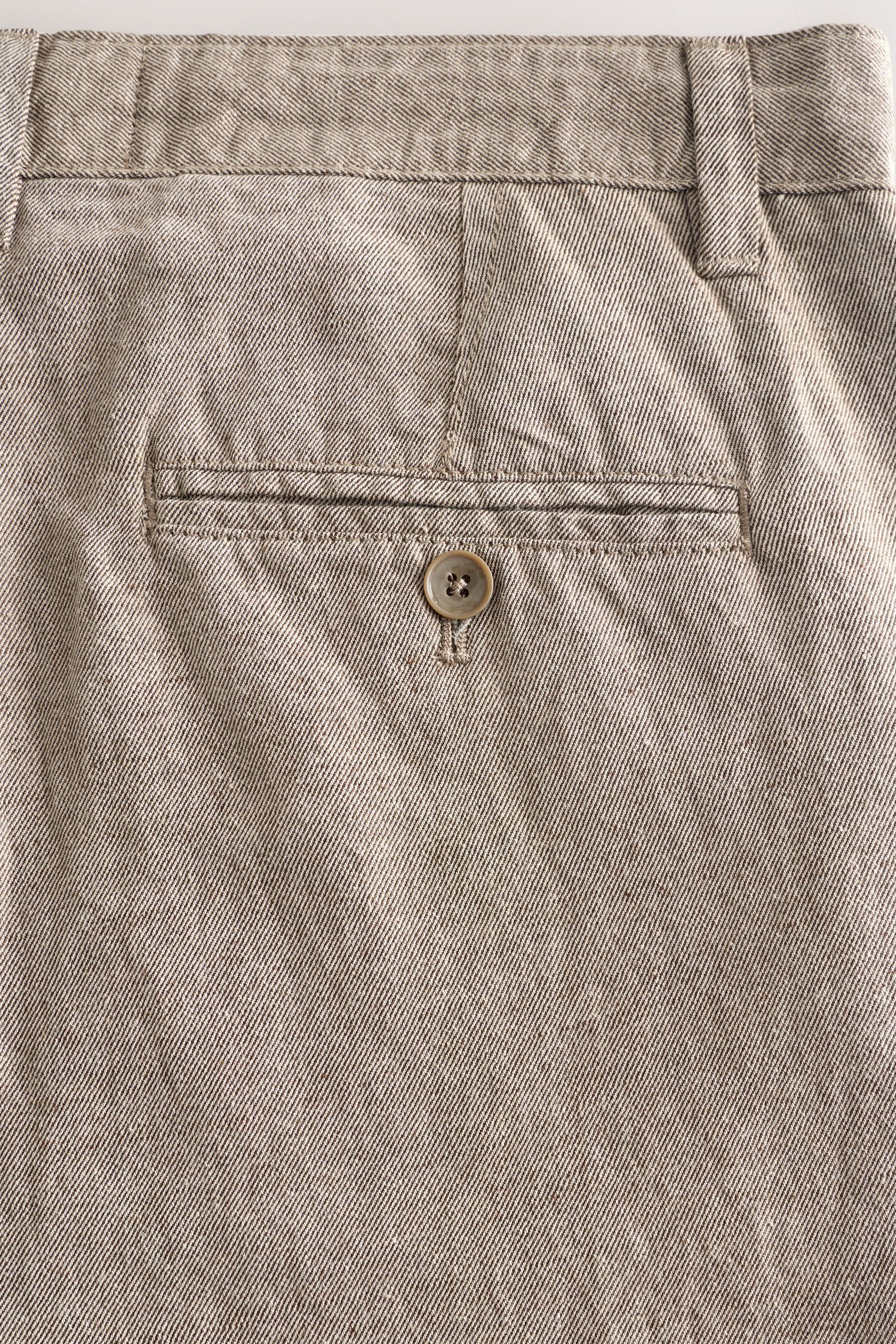 Next Leinenhose Regular Fit Hose aus Leinentwill (1-tlg) günstig online kaufen
