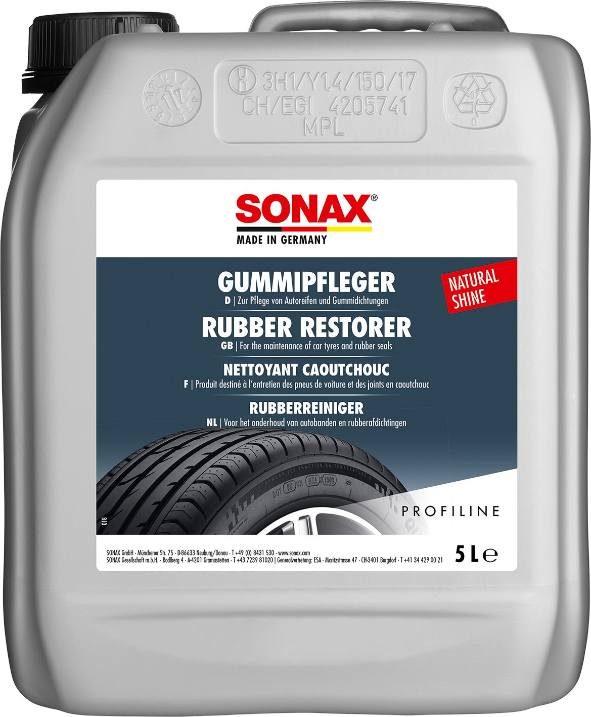 Sonax SONAX GummiPfleger 5 L Auto-Reinigungsmittel