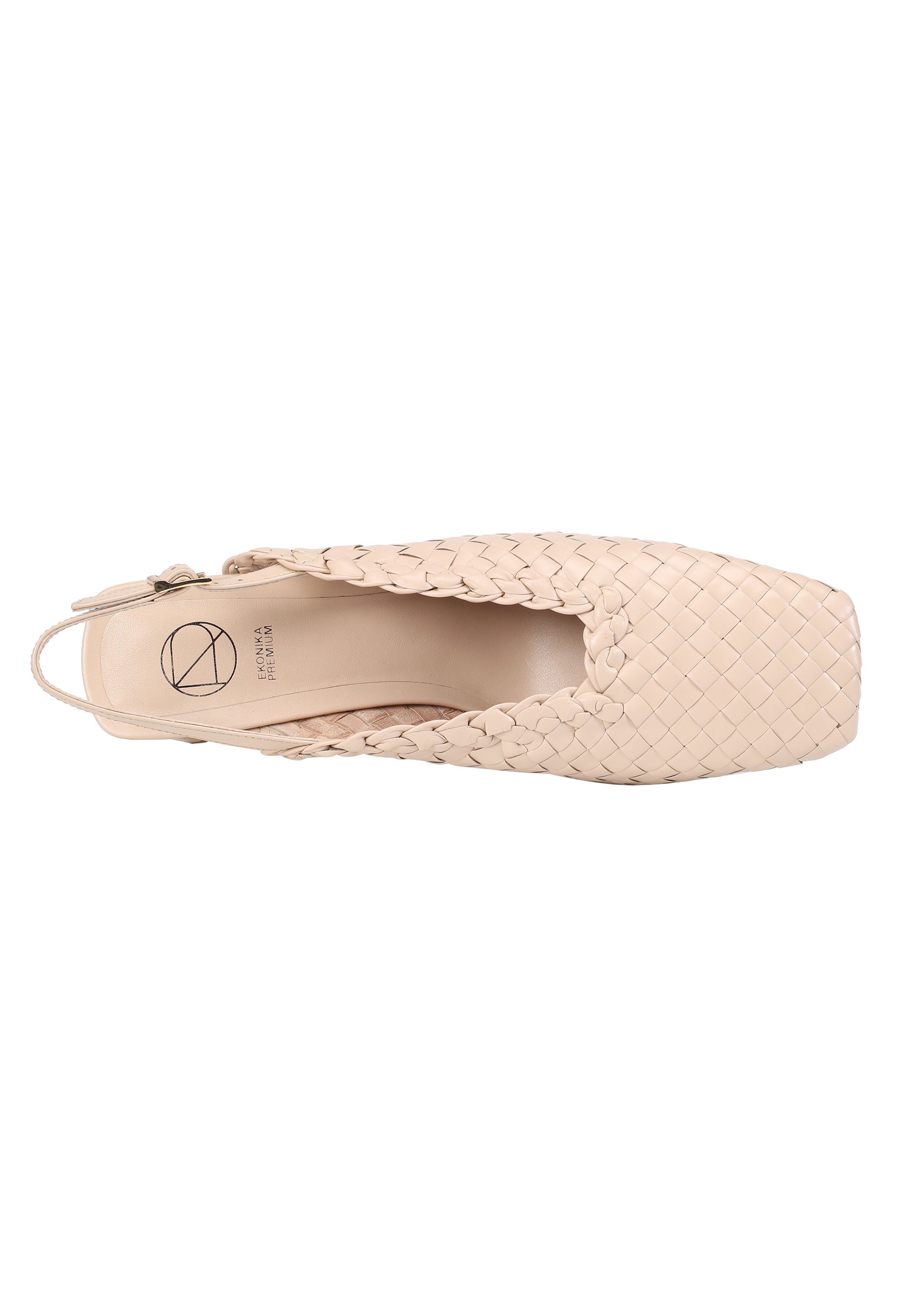 ekonika Pumps in tollem Flechtdesign