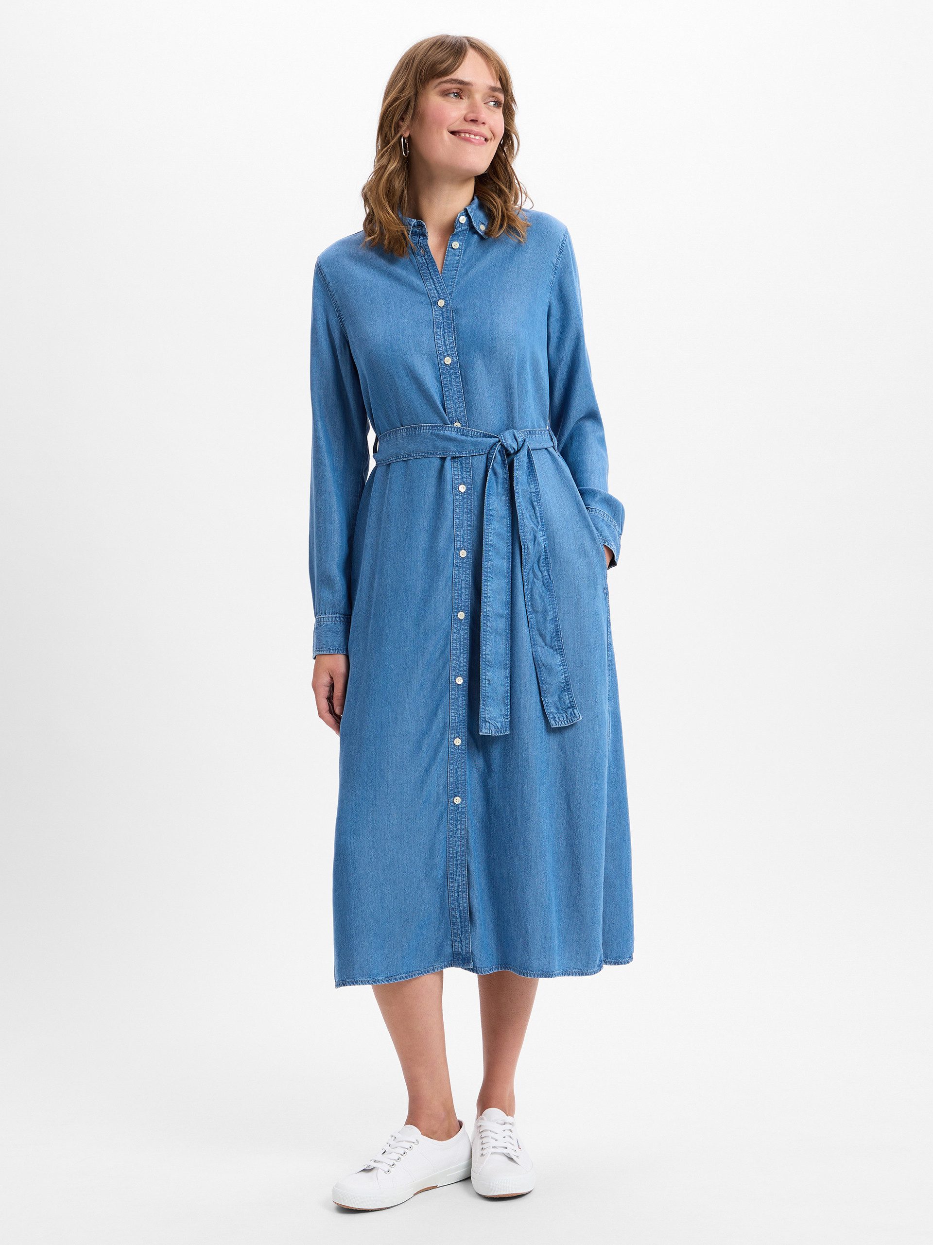 Gant Blusenkleid Chambray Shirt Dress