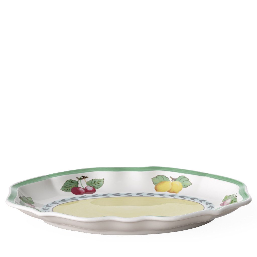 Villeroy & Boch Servierschüssel Beilagenschale/Saucière-Unterteil 24cm, Porzellan, (1-tlg), Premium Porcelain, mikrow.- & spülm.sicher, Made in Germany