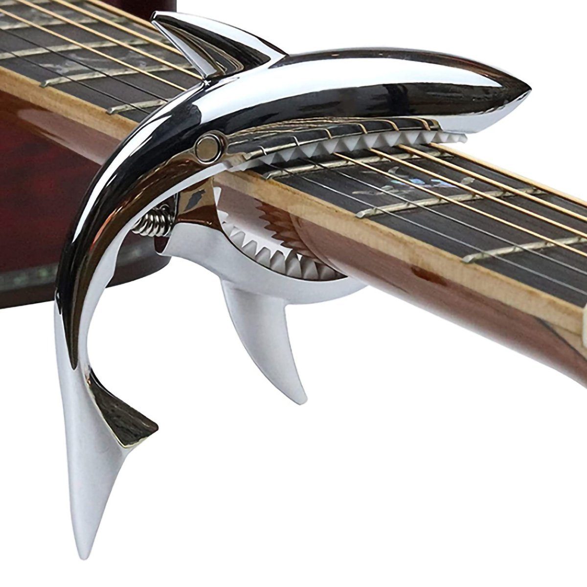yozhiqu Stimmgerät Gitarren-Kapodaster aus Zinklegierung – für Akustik- und E-Gitarren, Vielseitigkeit, bestes Spielgefühl, minimales Bundgeräusch