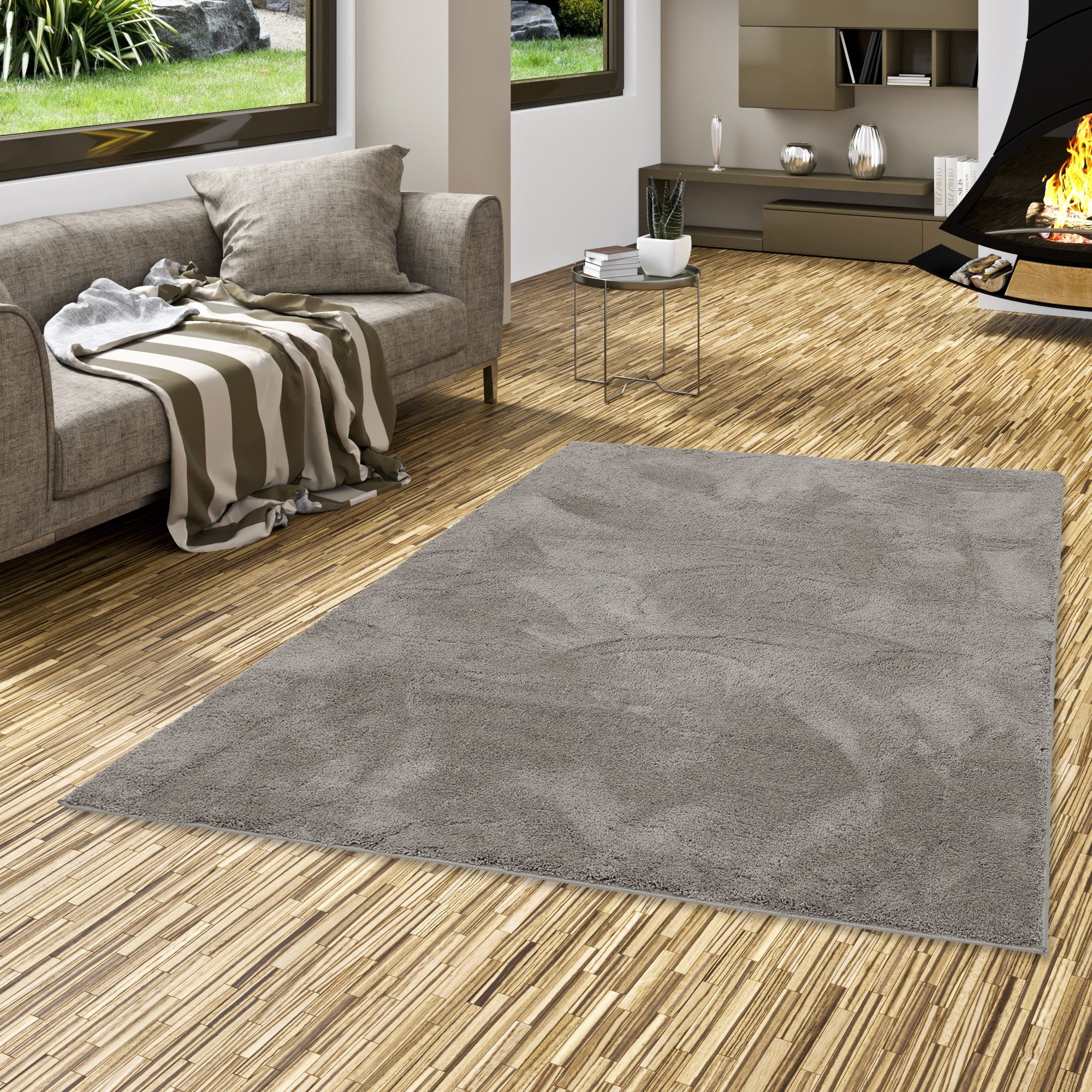 Pergamon Hochflor-Teppich Hochflor Langflor Super Soft Teppich Silky, Recht günstig online kaufen