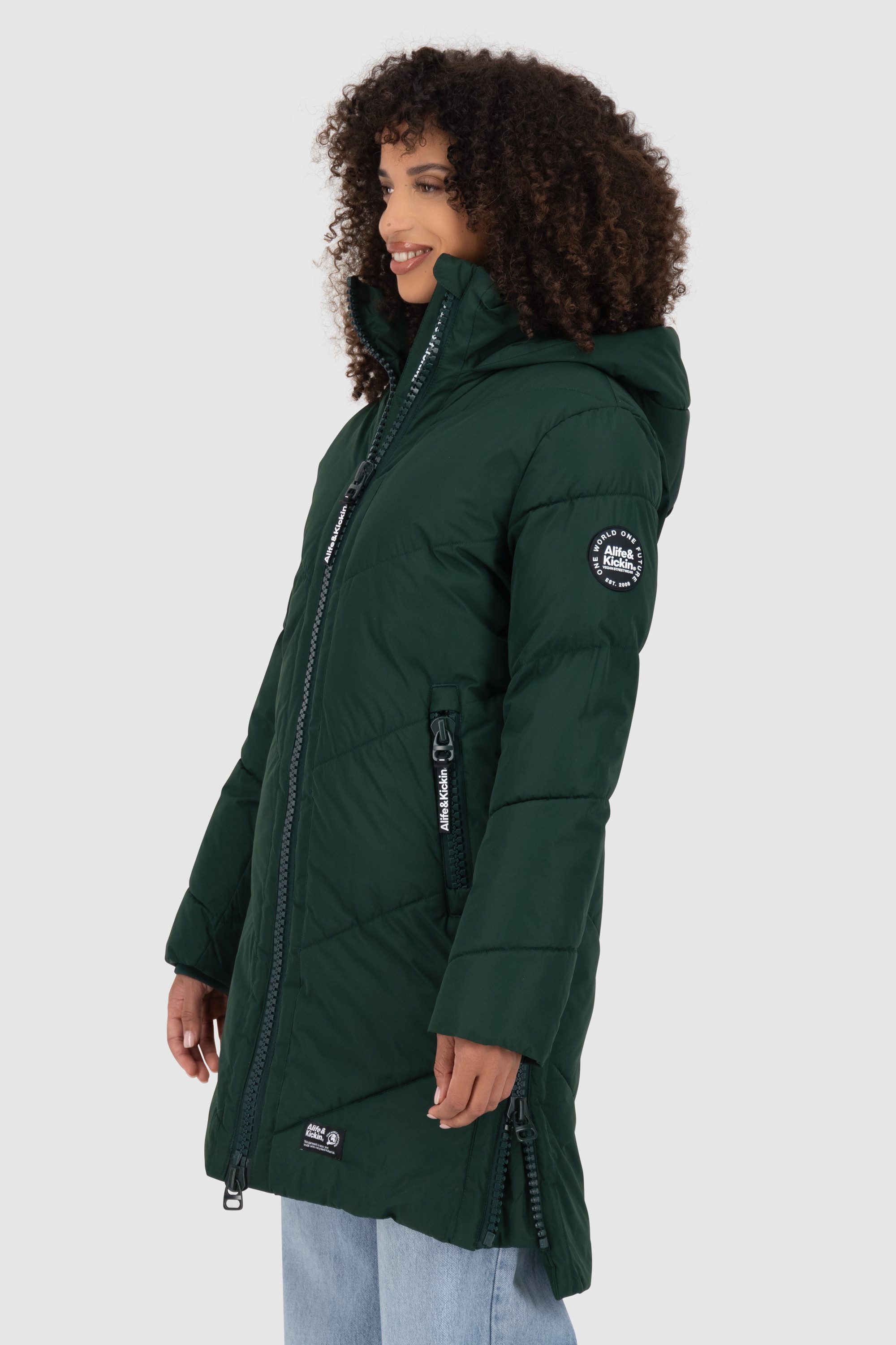 Alife & Kickin Steppmantel LunaAK A Coat CS WIntermantel, Damenparka