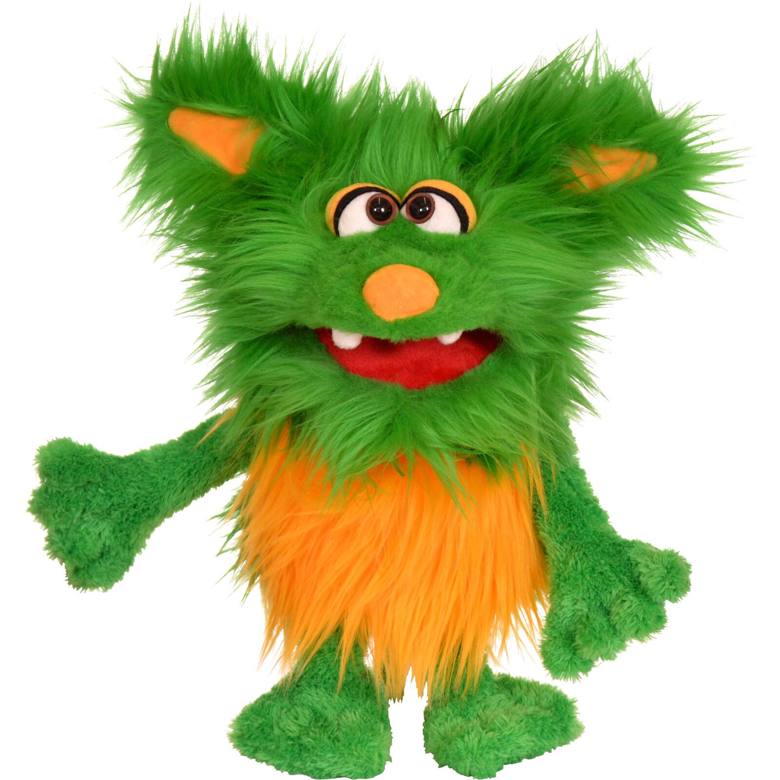 Living Puppets Handpuppe Living Puppets Handpuppe Schotter W847 Monster to go (Packung), Sehr gut geeignet um Geschichten zu erzählen
