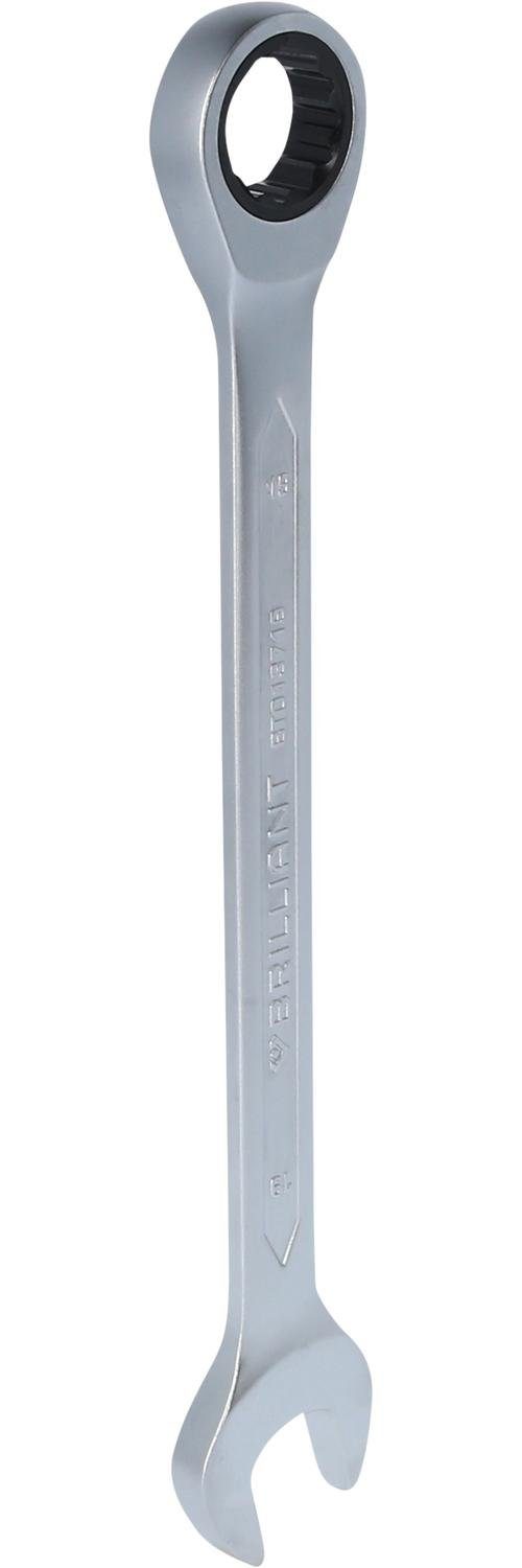 Brilliant Tools Maulschlüssel Ratschenringschlüssel, 19 mm
