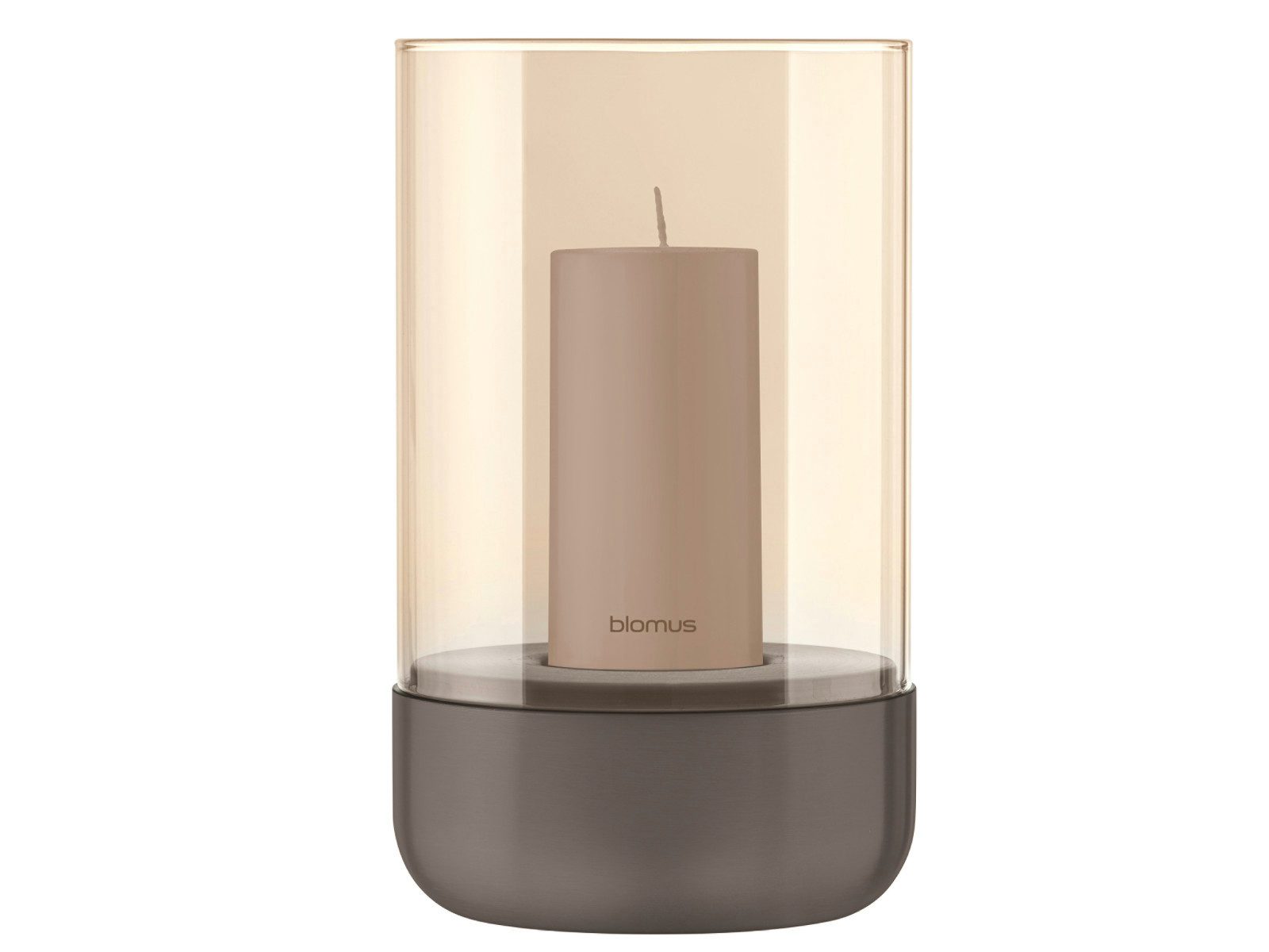 blomus Windlicht CALMA Windlicht burned metal M 12cm