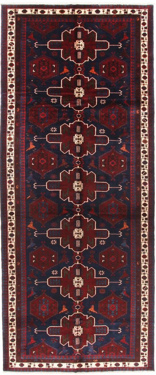 Orientteppich Shahsavan 12 Trading, Perserteppich, Handgeknüpfter mm rechteckig, / Orientteppich Höhe: 164x400 Nain