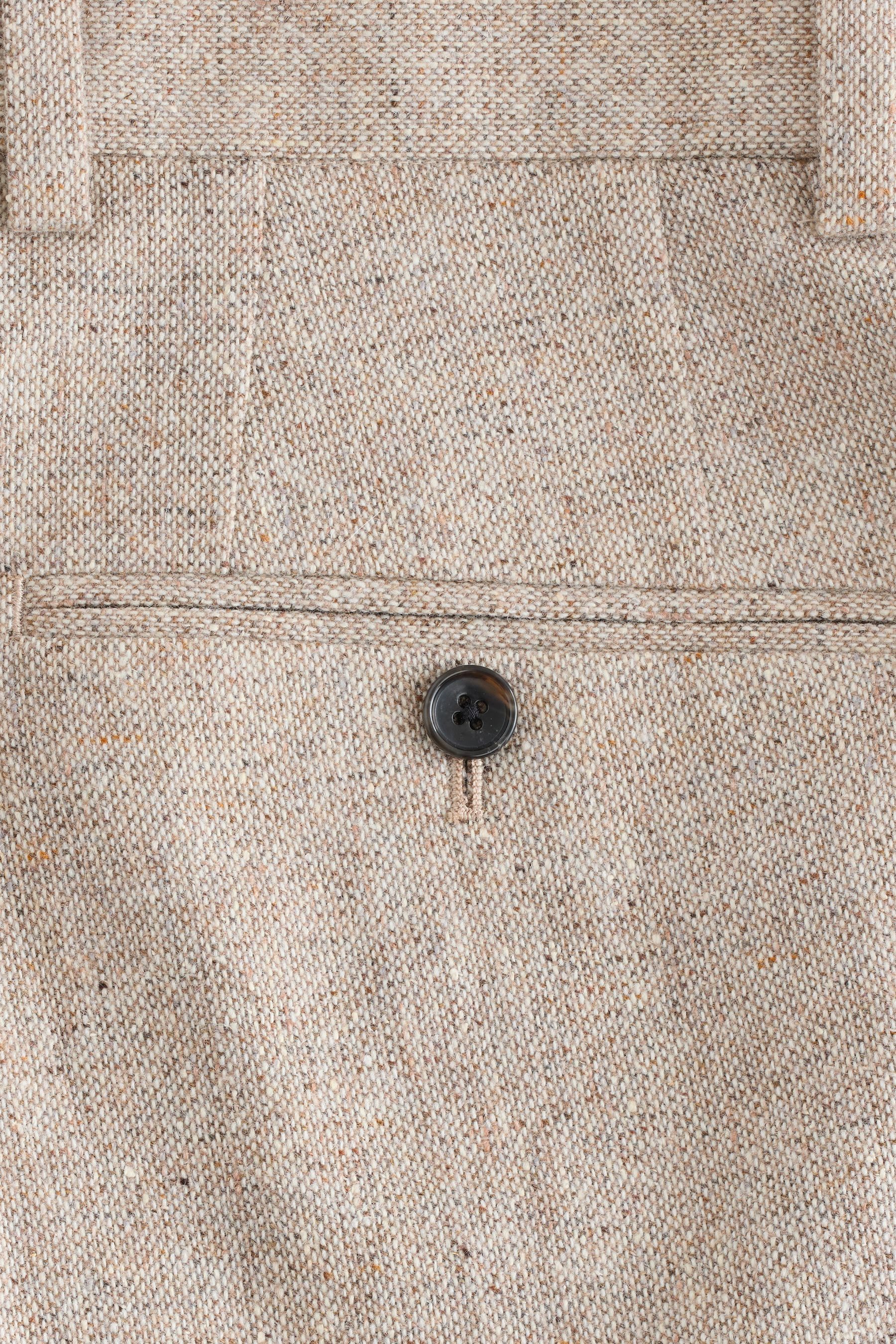 Next Anzughose Slim Fit Anzughose aus Donegal Wollmischung (1-tlg)