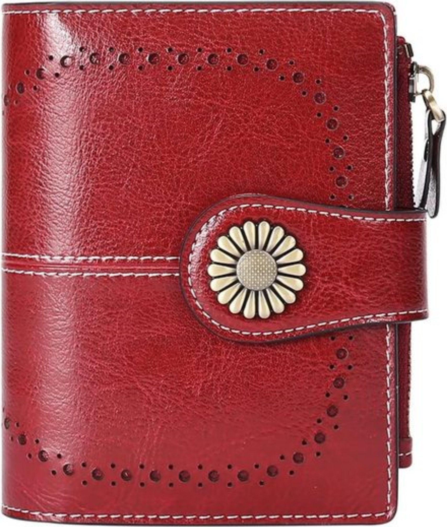 PFCTART Geldbörse Damen 16 Karten RFID Geldbörse aus weichem Leder (mit Kar günstig online kaufen