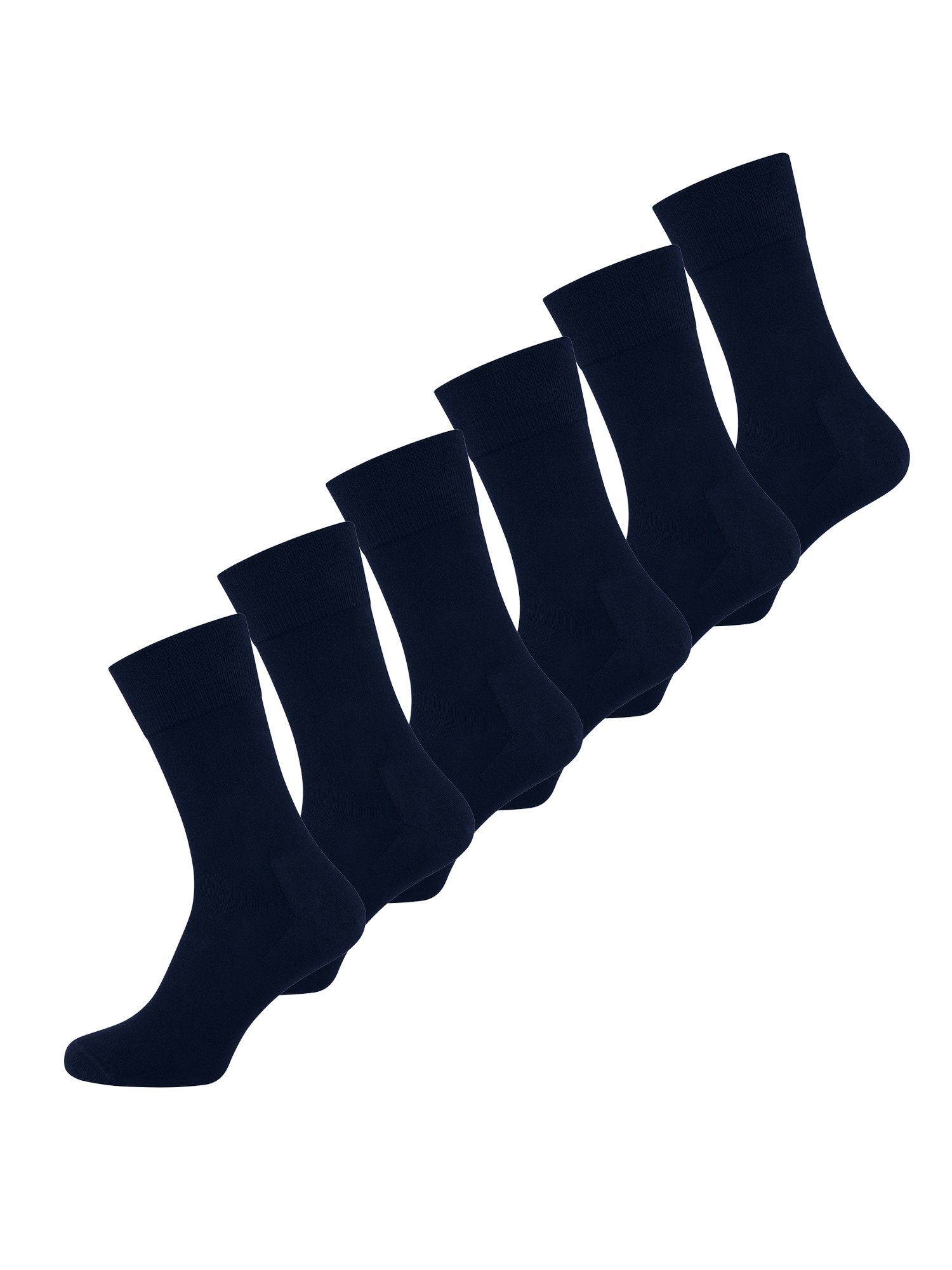 uni Der Weich Komfort Socken günstig & (6-Paar) Basicsocken Haltbar Nur