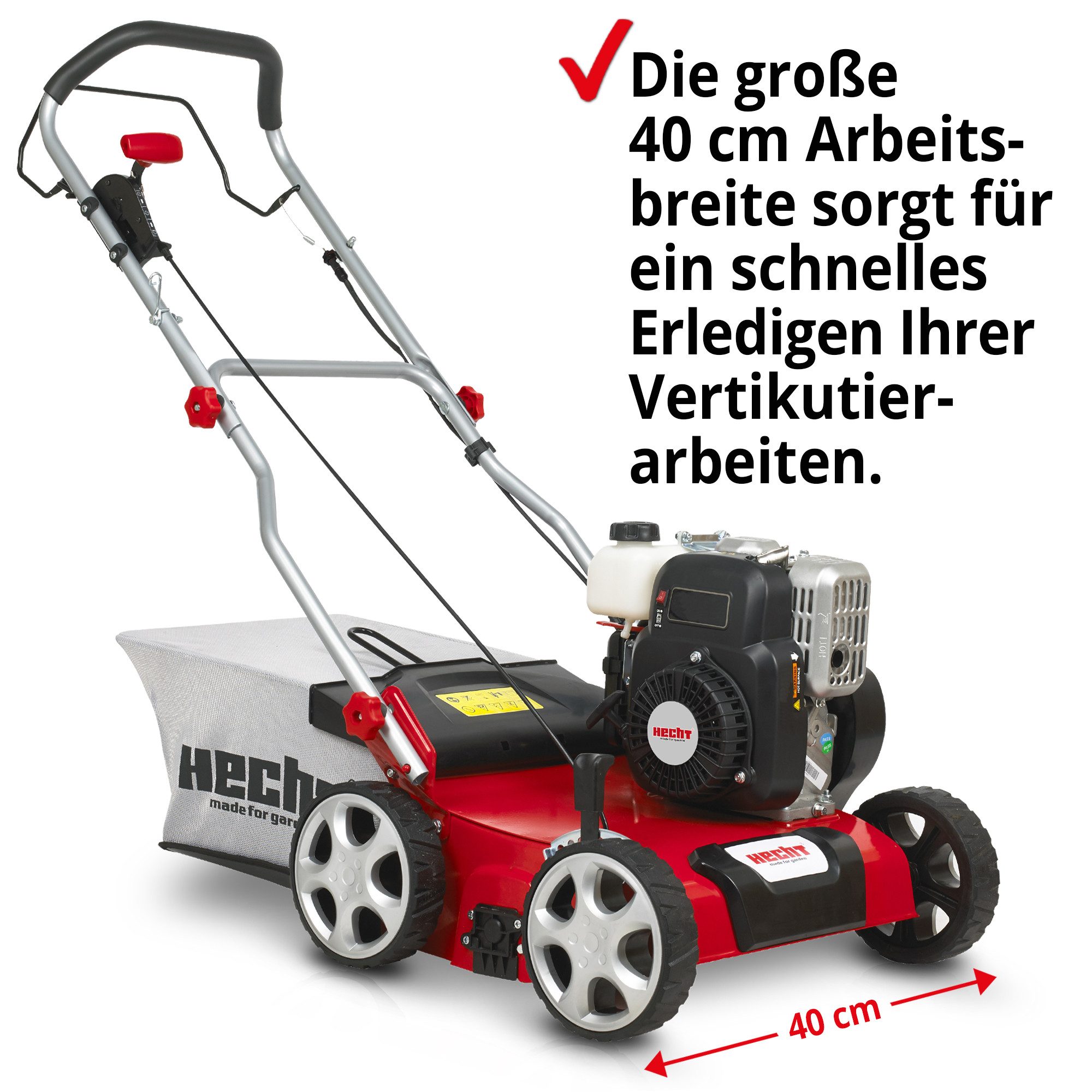 Hecht Benzin-Vertikutierer / Lüfter 5641 2in1 günstig online kaufen