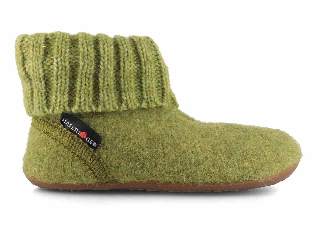 Haflinger Everest Karlo Kinder Hüttenschuhe Hausschuh warm gefüttert