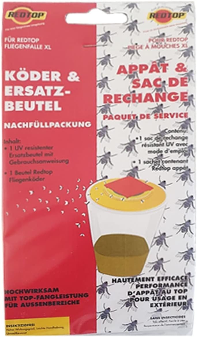 REDTOP Insektenfalle Redtop Casa Verde Fliegenfalle Redtop XL Nachfüllpack
