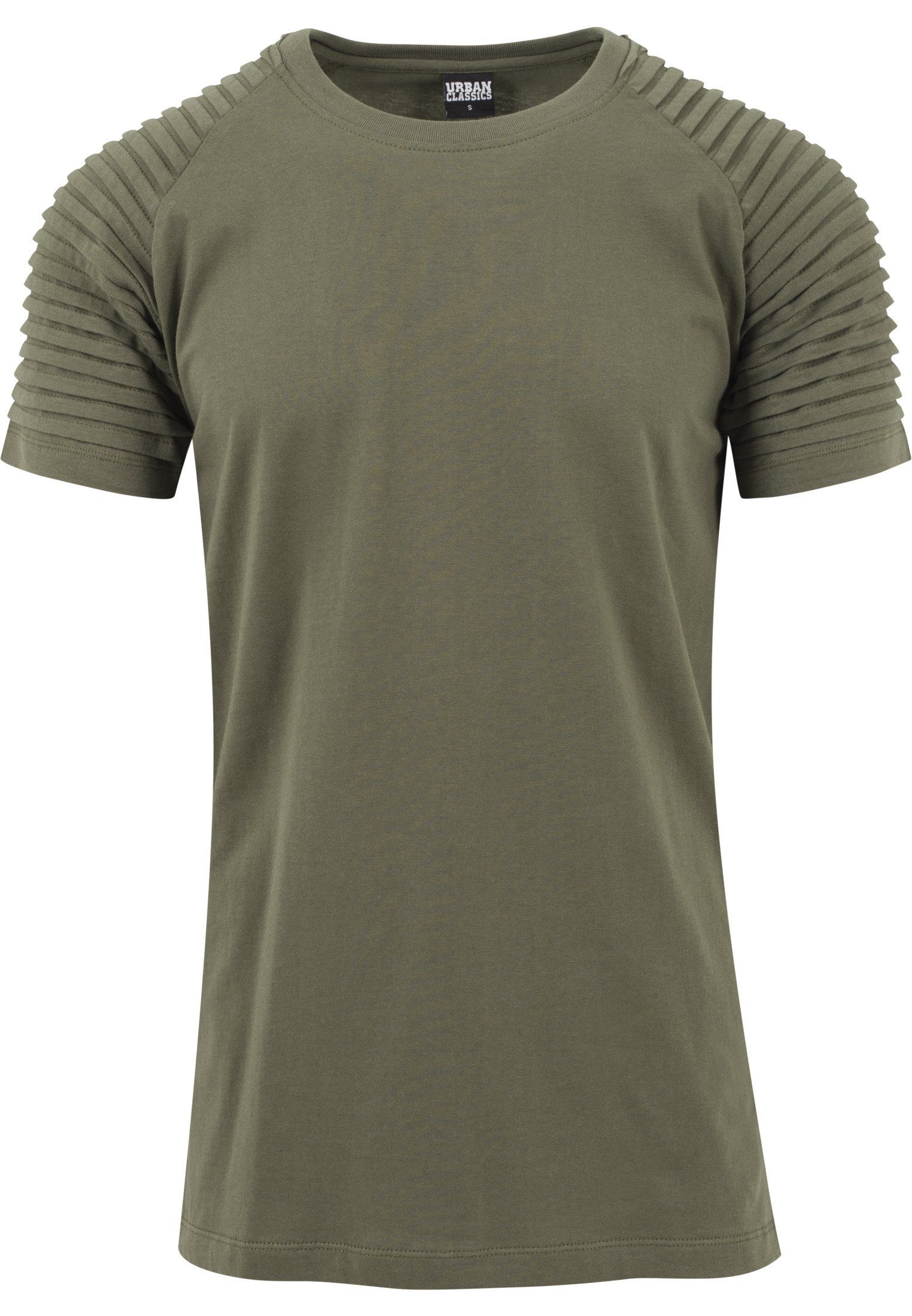 (1-tlg) Raglan URBAN T-Shirt Tee Pleat olive CLASSICS T-Shirt