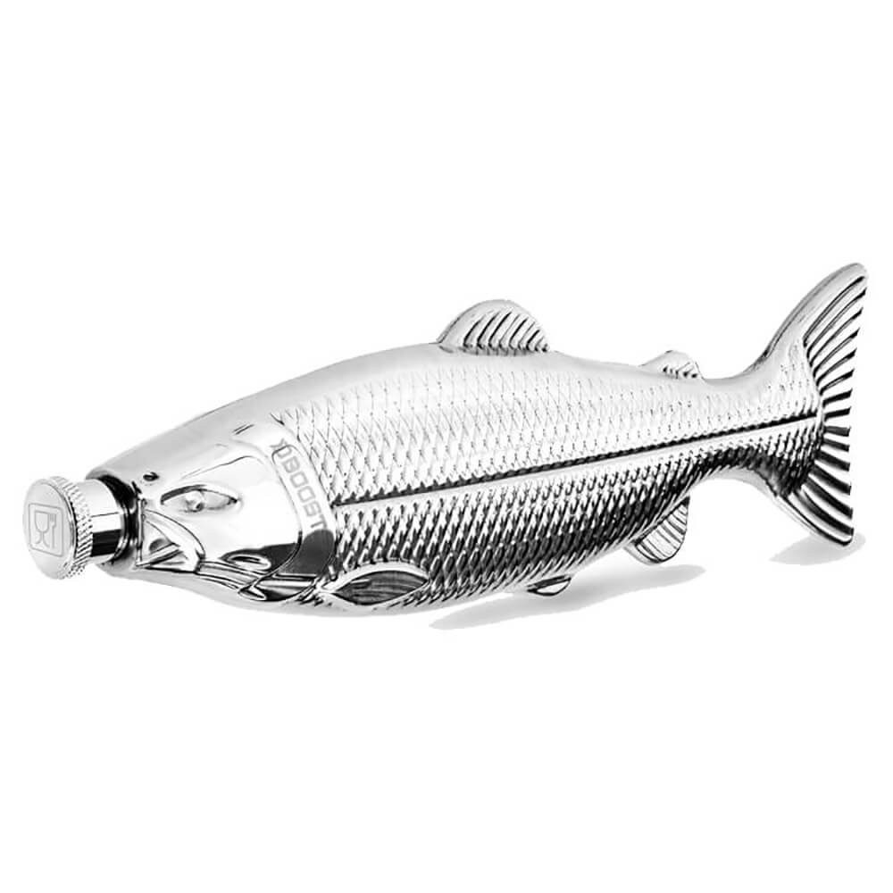 Delphin.sk Flachmann Delphin Boost Edelstahl Flachmann Geschenk 140ml