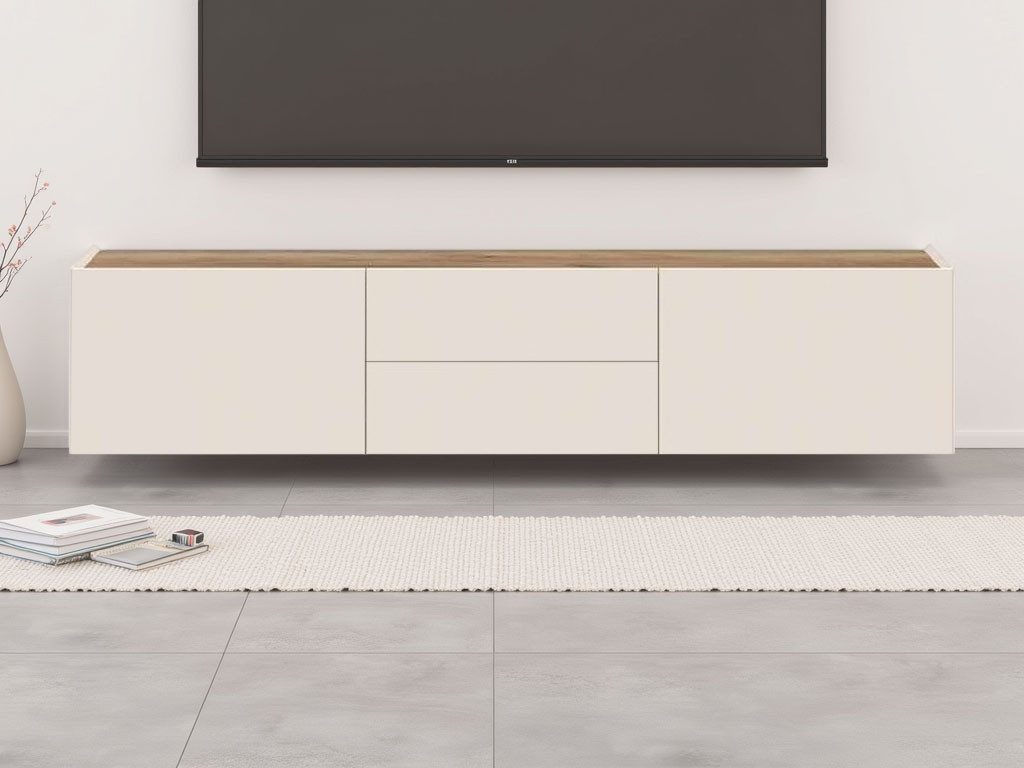 Places of Style TV-Board Sky45, Lackiert mit wasserbasiertem UV-Lack