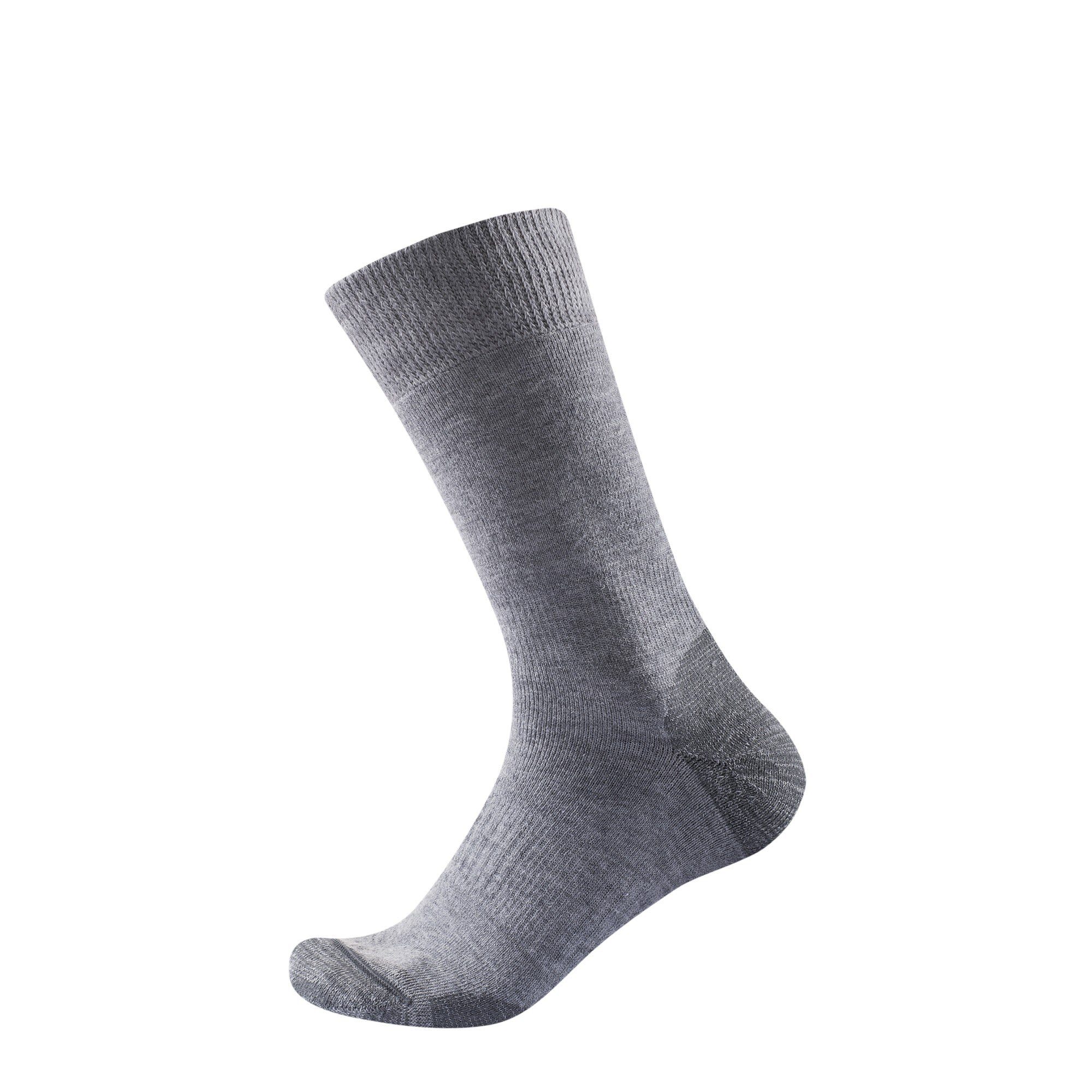 Merino Grey Devold Dark W Heavy Sock Thermosocken Damen Devold Multi