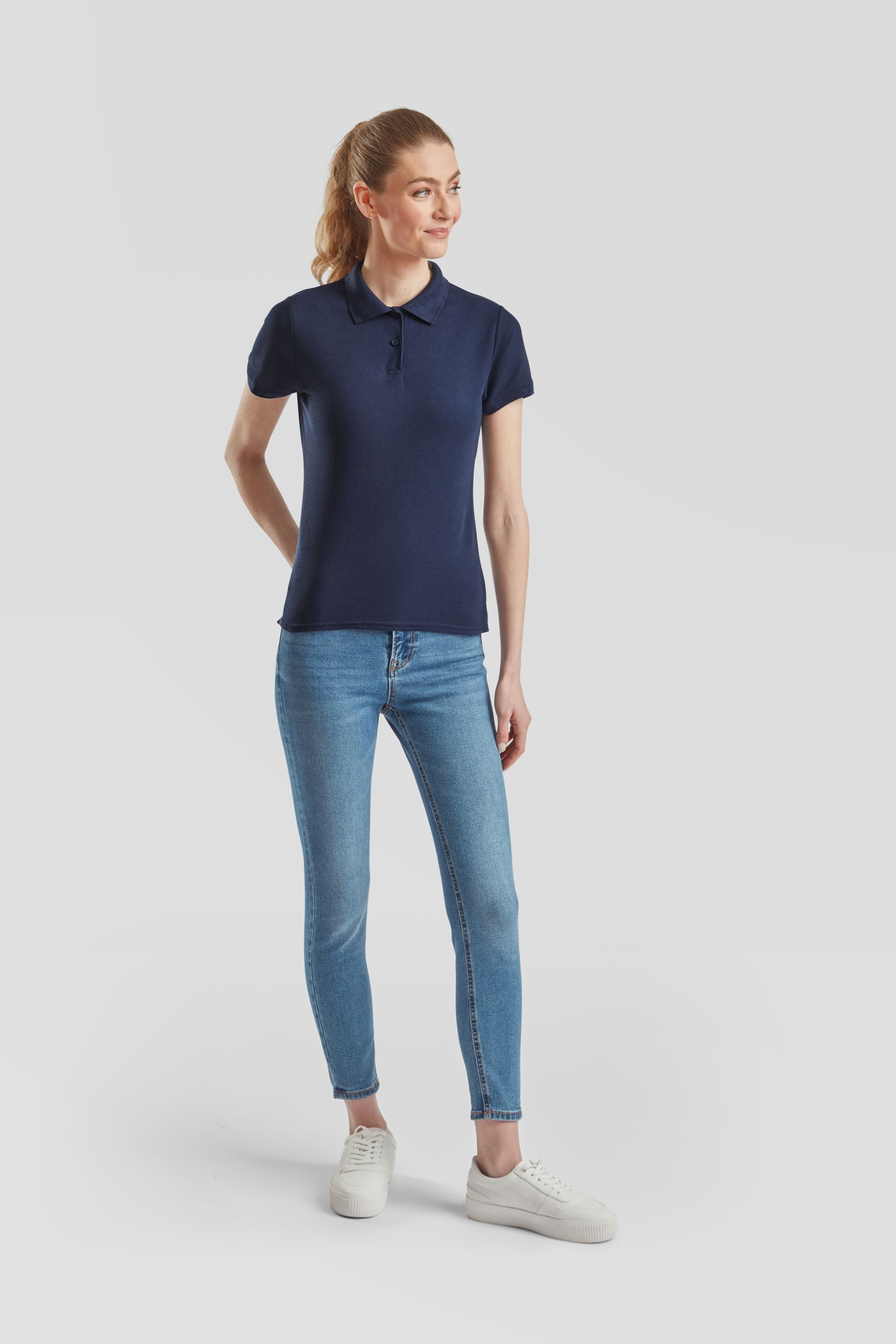 Fruit of the Loom Poloshirt Fruit of the Loom 65/35 Polo Lady-Fit  günstig online kaufen