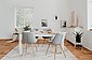 Newroom Esstisch »Eireen«, ausziehbar 160-215 cm inkl. Tischplatte Weiß Wildeiche Vintage Landhaus Küchentisch Speisetisch Esszimmer, Bild 7