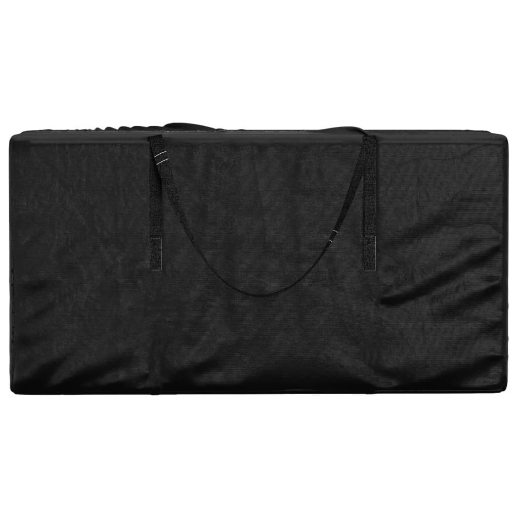vidaXL Gartenmöbel-Schutzhülle Aufbewahrungstasche für Gartenkissen 150x75x75 cm Polyethylen