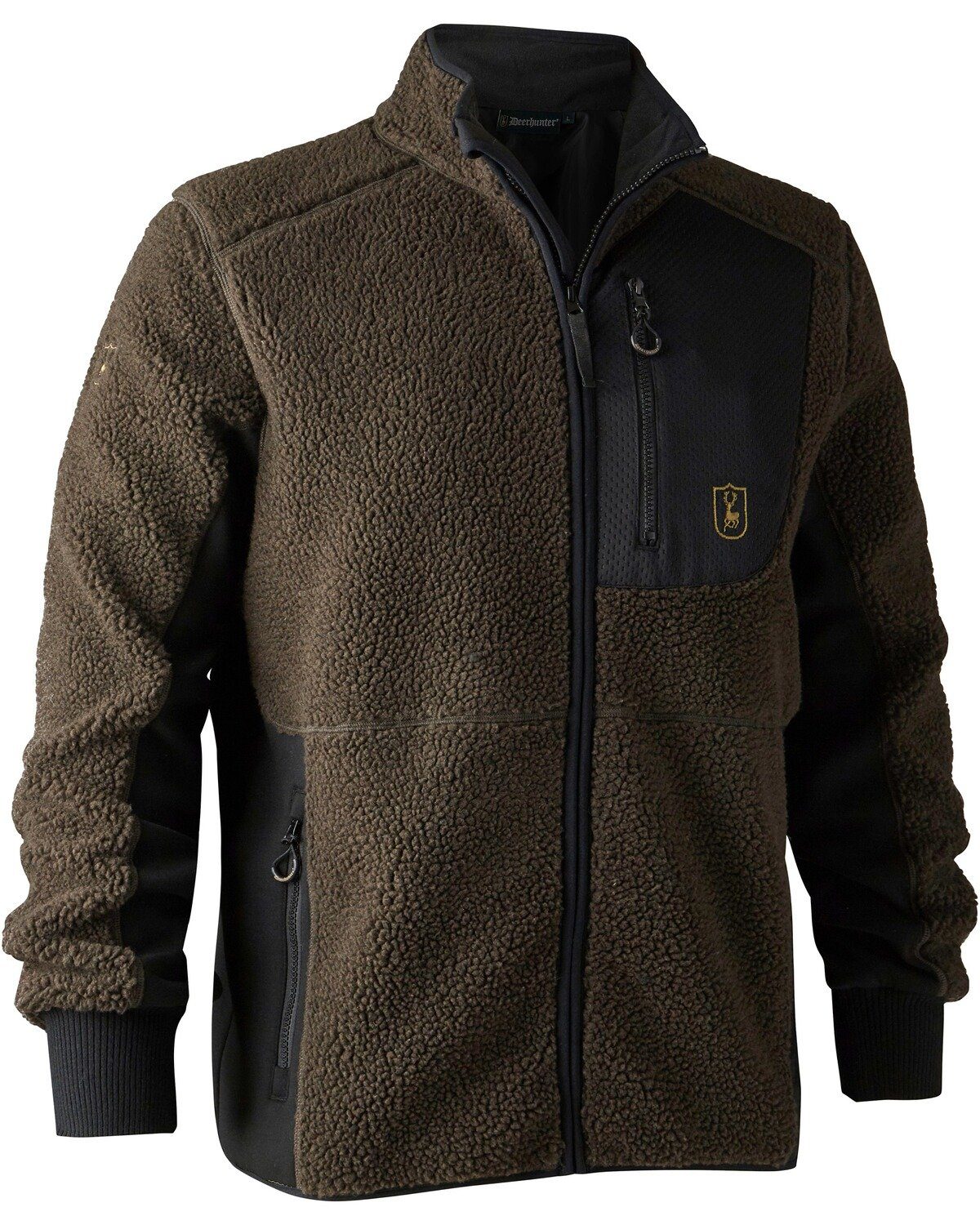 Faserpelzjacke Deerhunter Fleecejacke Rogaland Braun