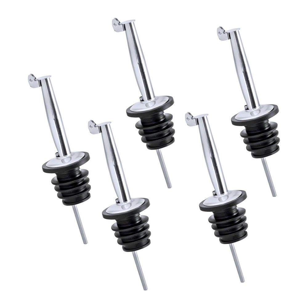 Layba Flaschenausgießer LAYBA Flaschenausgießer 5er-Set Silber