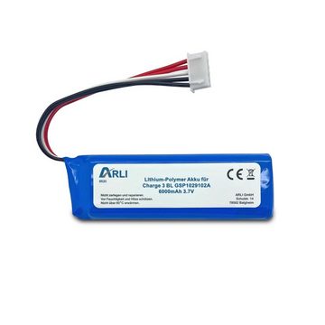 ARLI Akku passend für JBL Charge 3 BL GSP1029102A Batterie Akku (1 St)