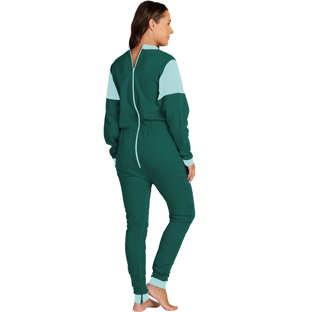 4CARE Schlafoverall 4care Hansop-Overall Trikot mit 2x Reißverschluss