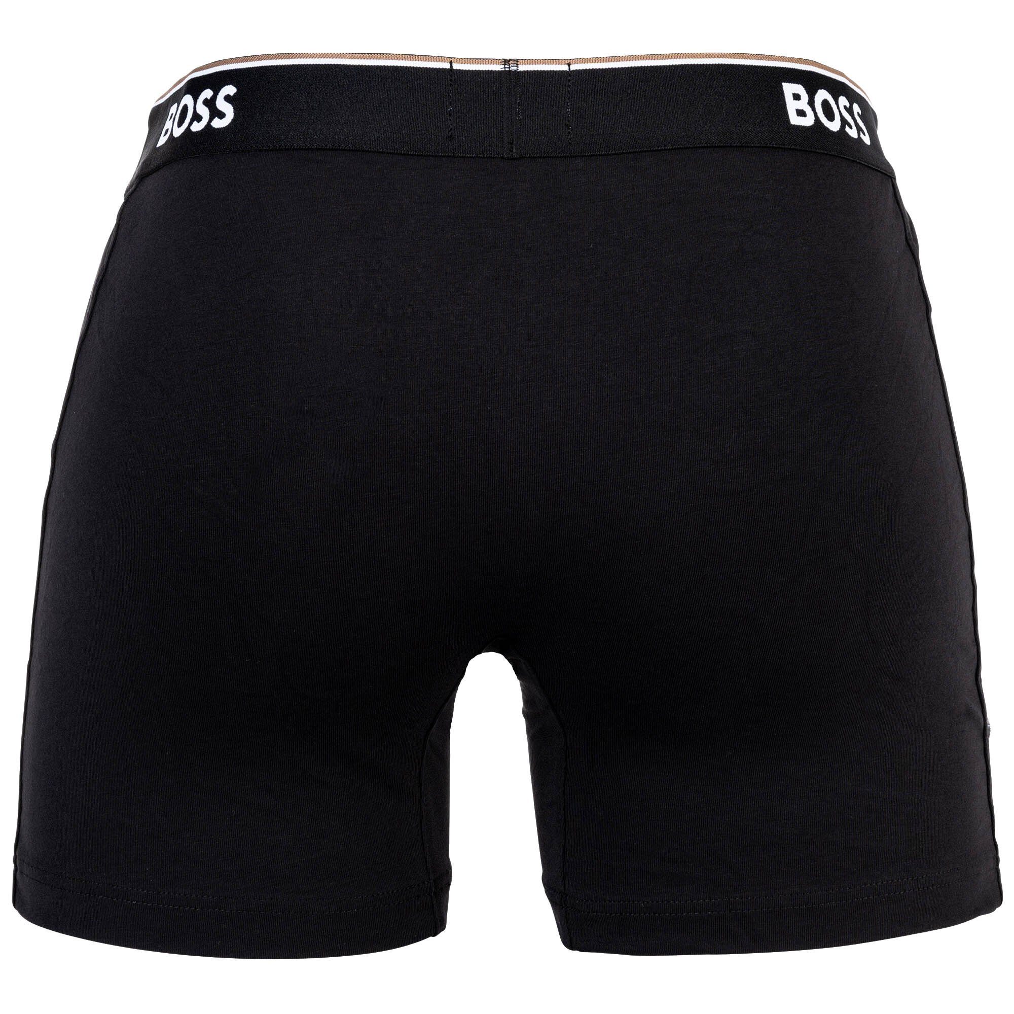 6P Boxer Herren Boxershorts, Briefs - Pack BOSS 6er Boxer Schwarz