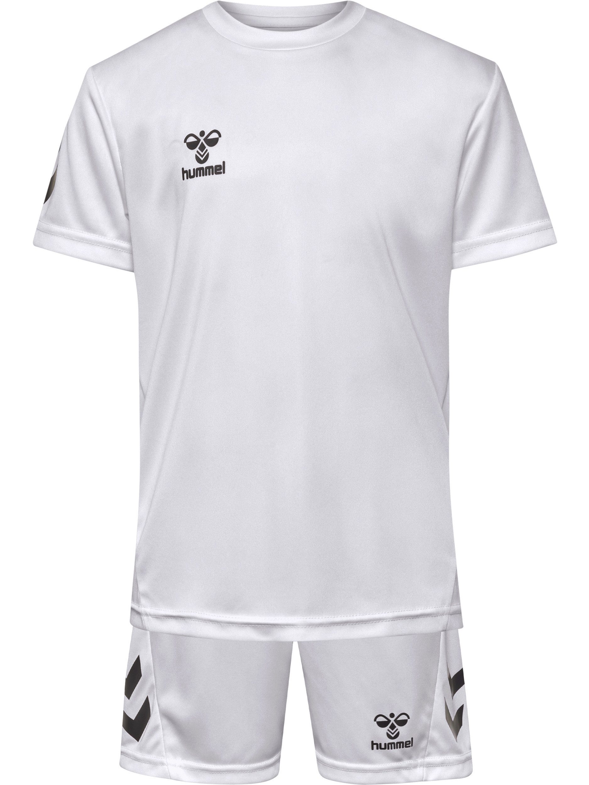 hummel T-Shirt & Shorts HMLLOGO SET KIDS (Set, 2-tlg., 2) 2-teiliges Set aus T-Shirt und Shorts, pflegeleicht, für Kinder