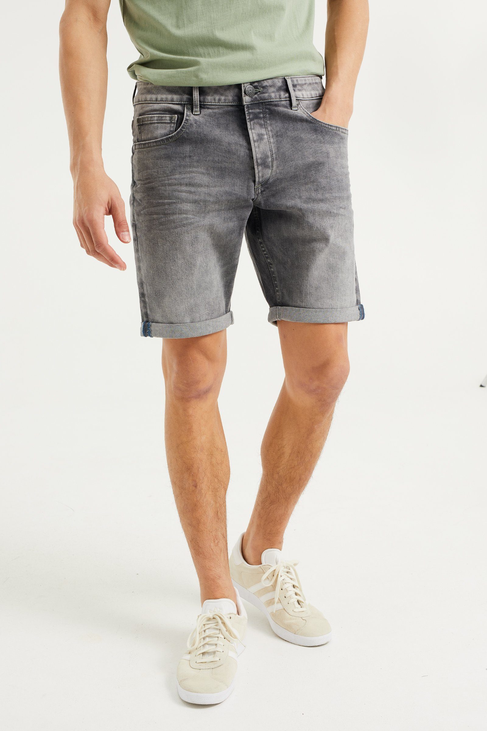 Fashion WE Shorts (1-tlg) Grau