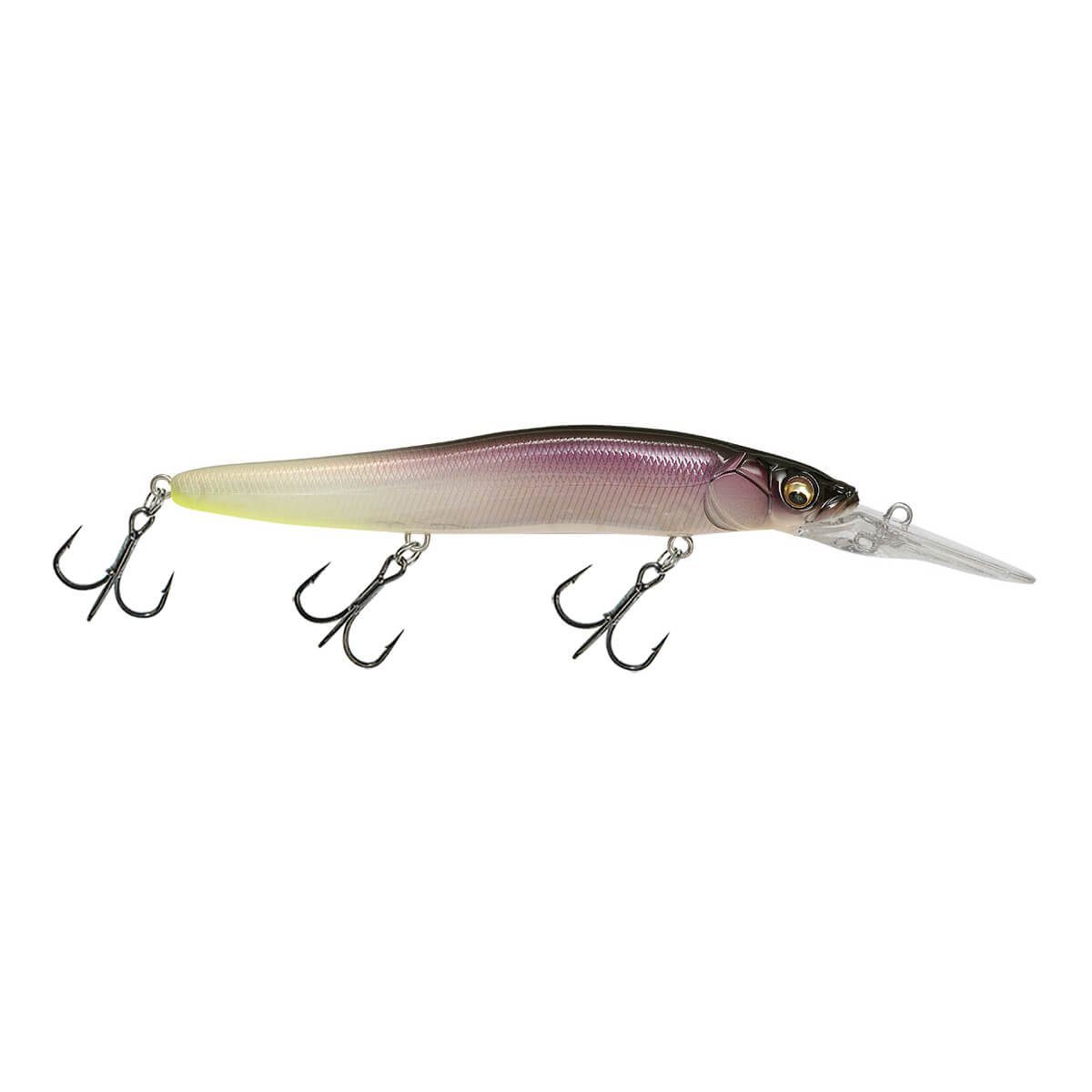 Megabass 11cm, OneTen Jerkbait (1-St) Megabass Reaction R+2 Vision Wobbler Kohoku Kunstköder