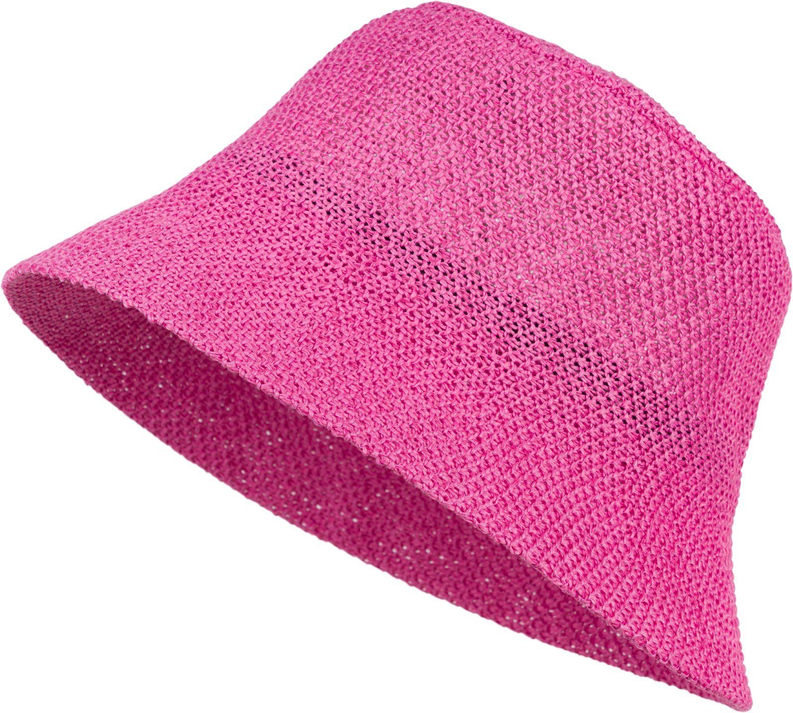 styleBREAKER Fischerhut Fischerhut aus Papierstroh - Knautschhut (1-St)