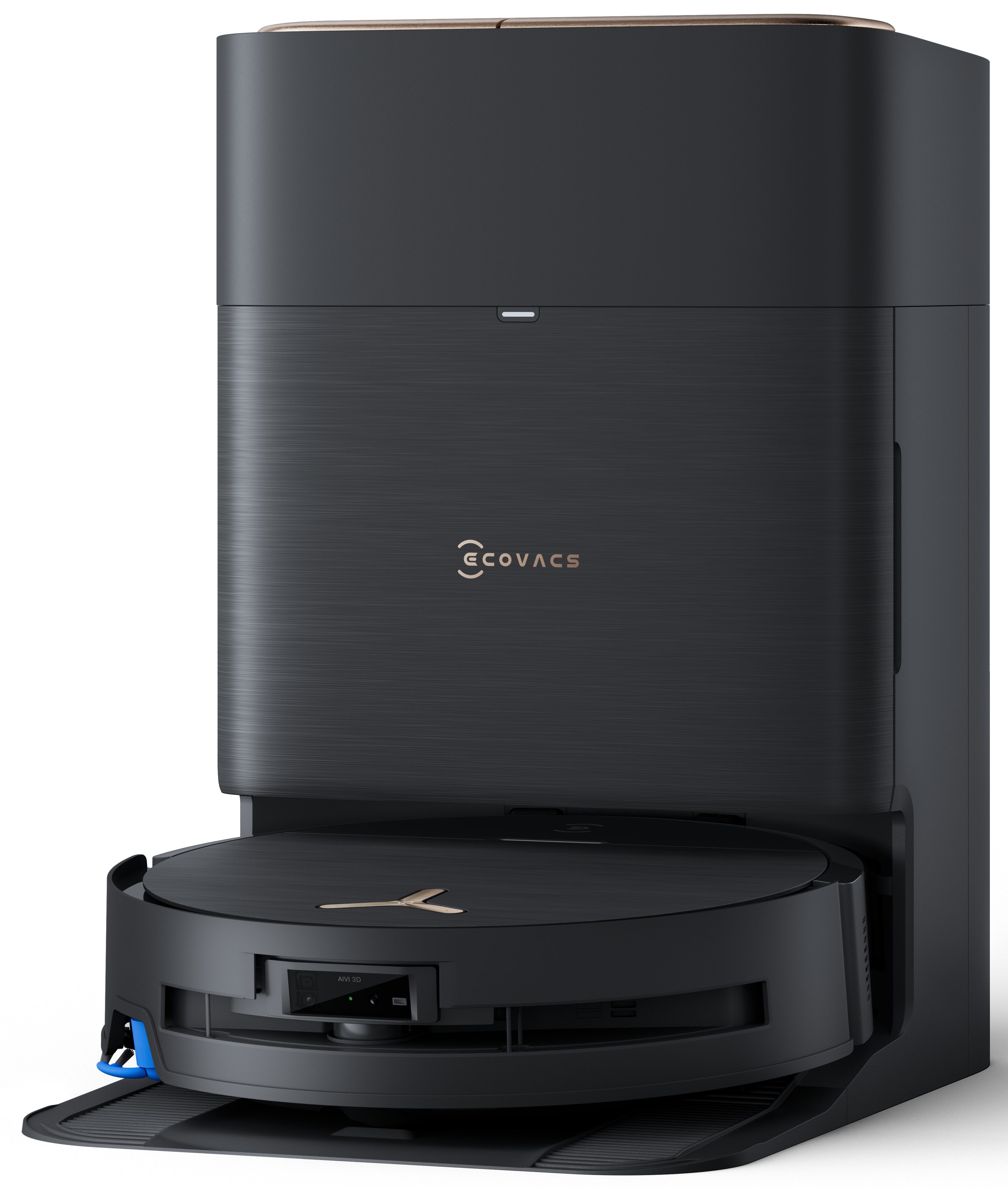 ECOVACS Saugroboter mit Wischfunktion, DEEBOT X9 PRO OMNI, mit Beutel, Saug-und Wischroboter mit Absaugstation
