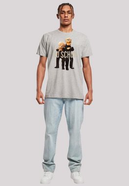 F4NT4STIC T-Shirt Disney Muppets Waldorf & Statler grey-melange Premium Qualität