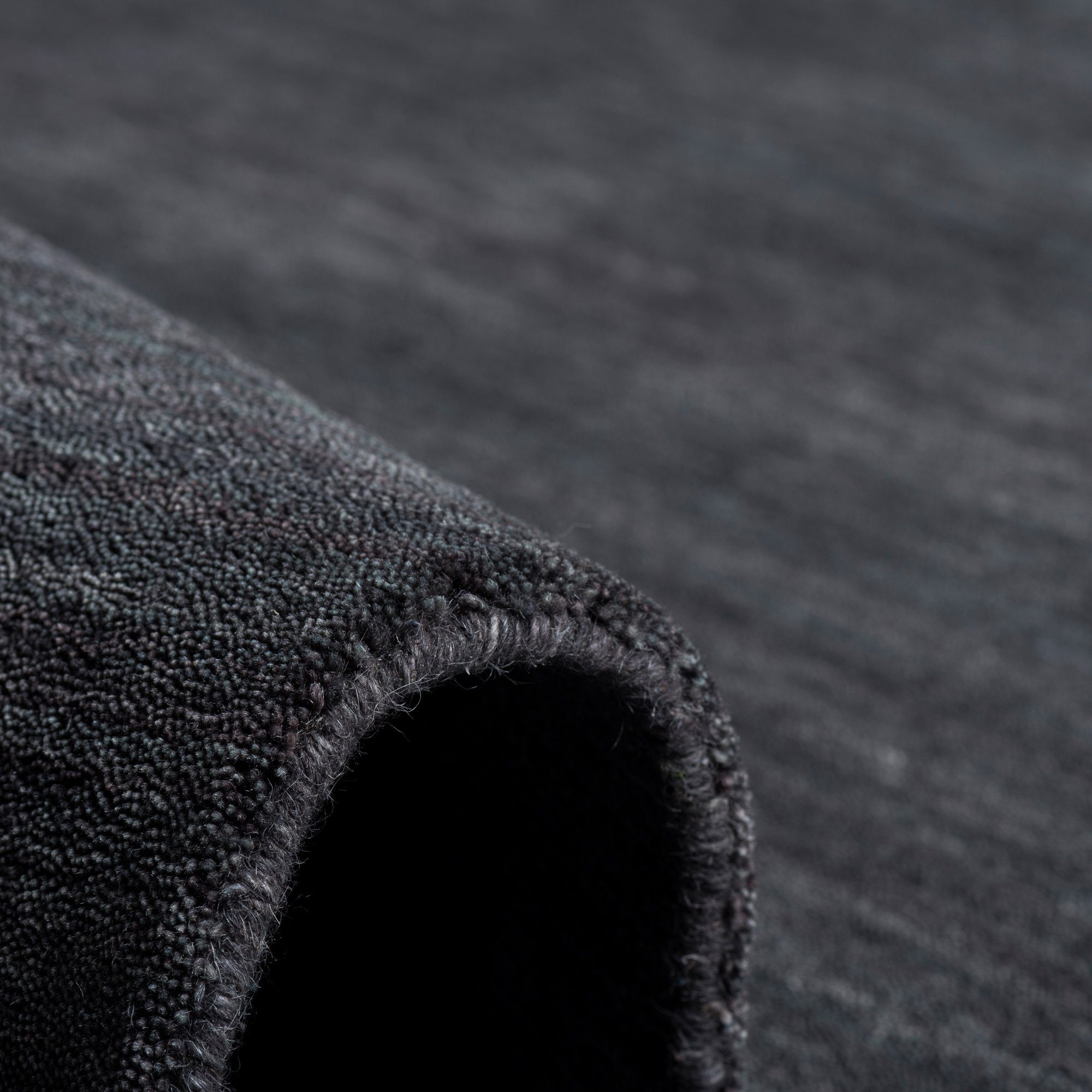 Pergamon Wollteppich Natur Teppich Läufer Indo Nepal Gabbeh Shiva, Rechteckig, Höhe: 10 mm