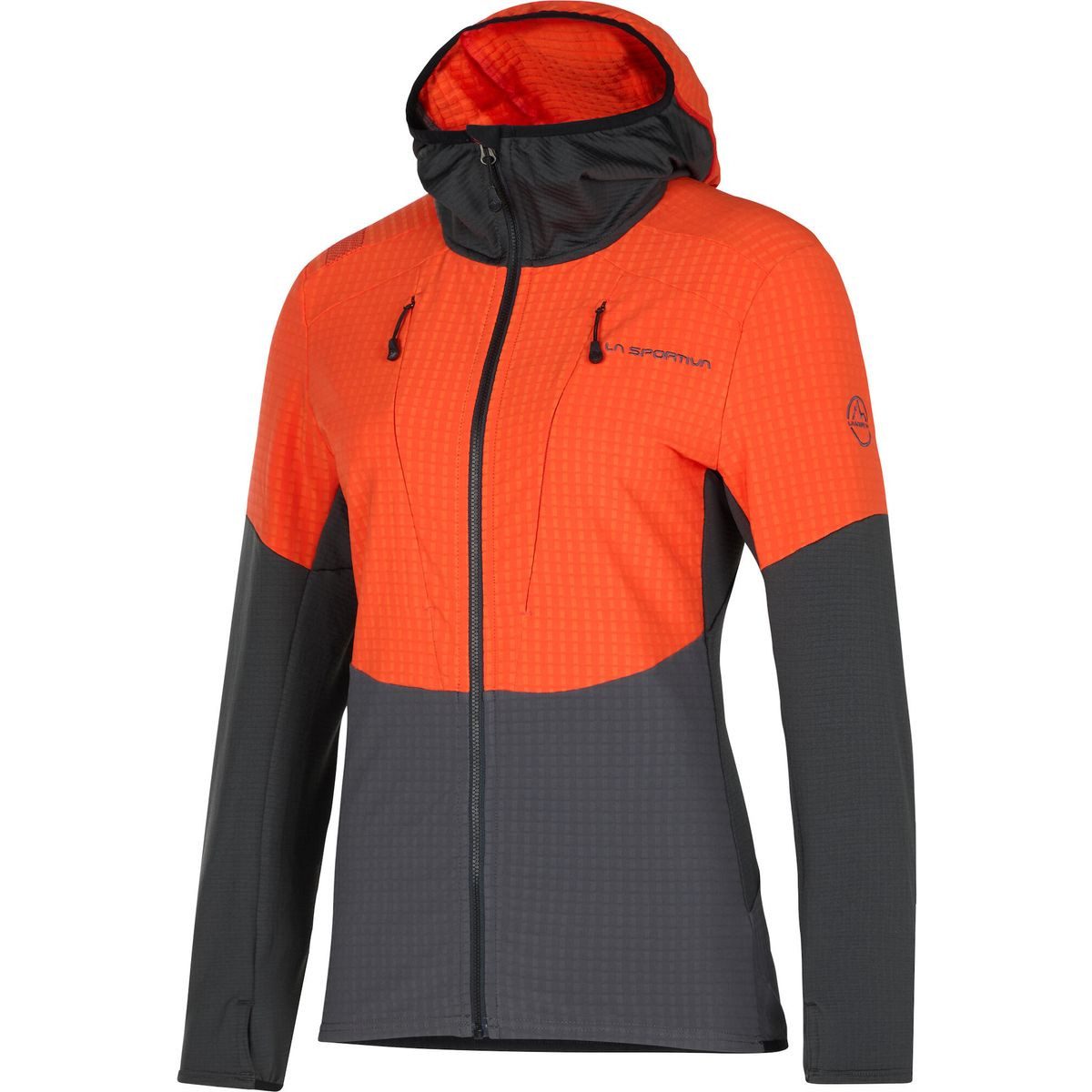 La Sportiva Fleecejacke Session Tech Hoody Women Innovativer Hoody für Skitouren, der Windschutz, Komfort und