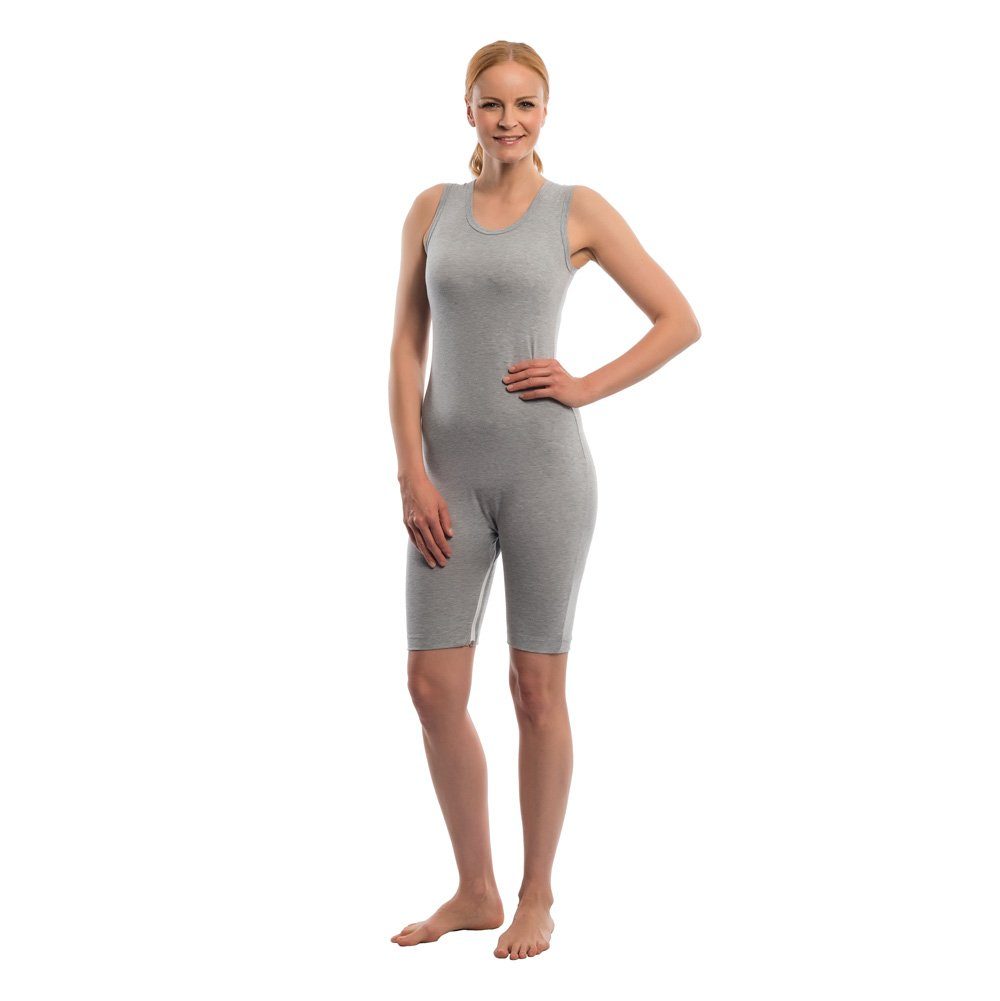 Pflegebody Suprima Pflegebody ohne Arm Bein-Reißverschluss gr