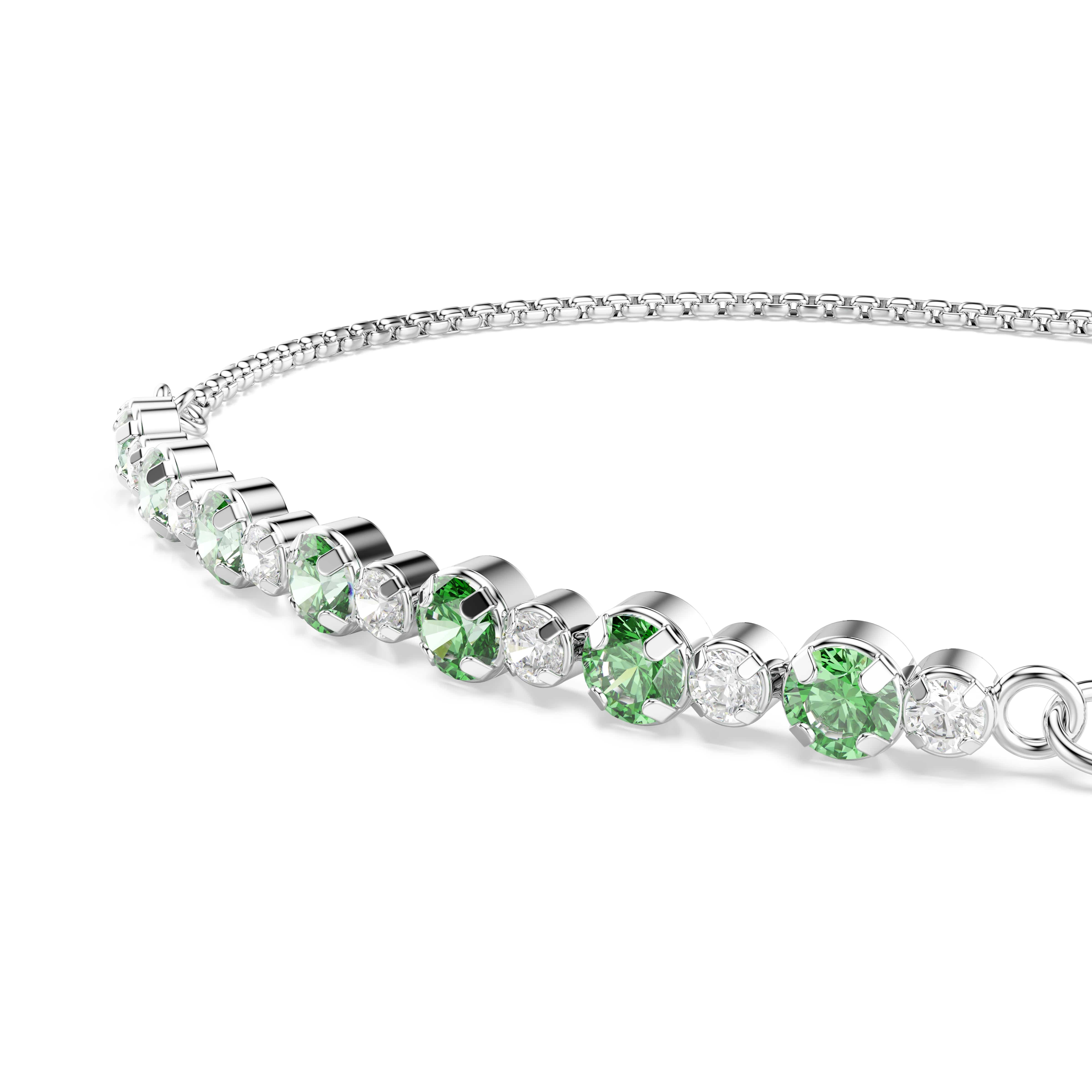 Swarovski Armkette Schmuck Geschenk MATRIX Armband, mit Swarovski® Kristall, Zirkonia (synth)