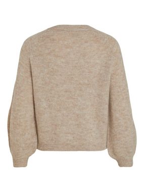 Vila Strickpullover JAMINA (1-tlg) Plain/ohne Details